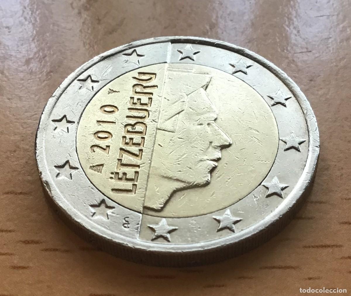 Euros: 2 euros de Luxemburgo. A&ntilde;o 2010 - Foto 1