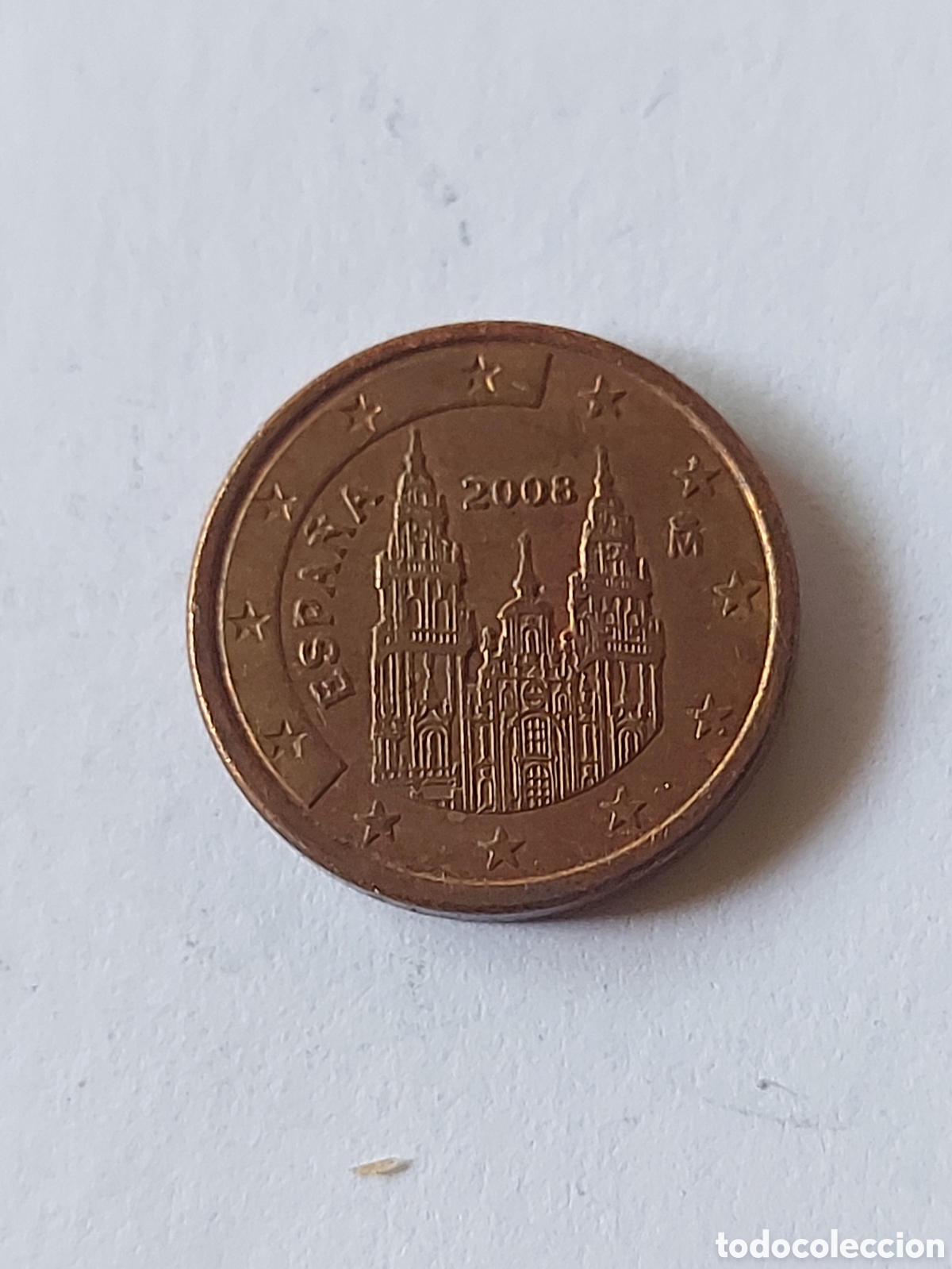 Euros: MONEDA ESPA&Ntilde;A 1 CENTIMO EURO 2008 - Foto 1