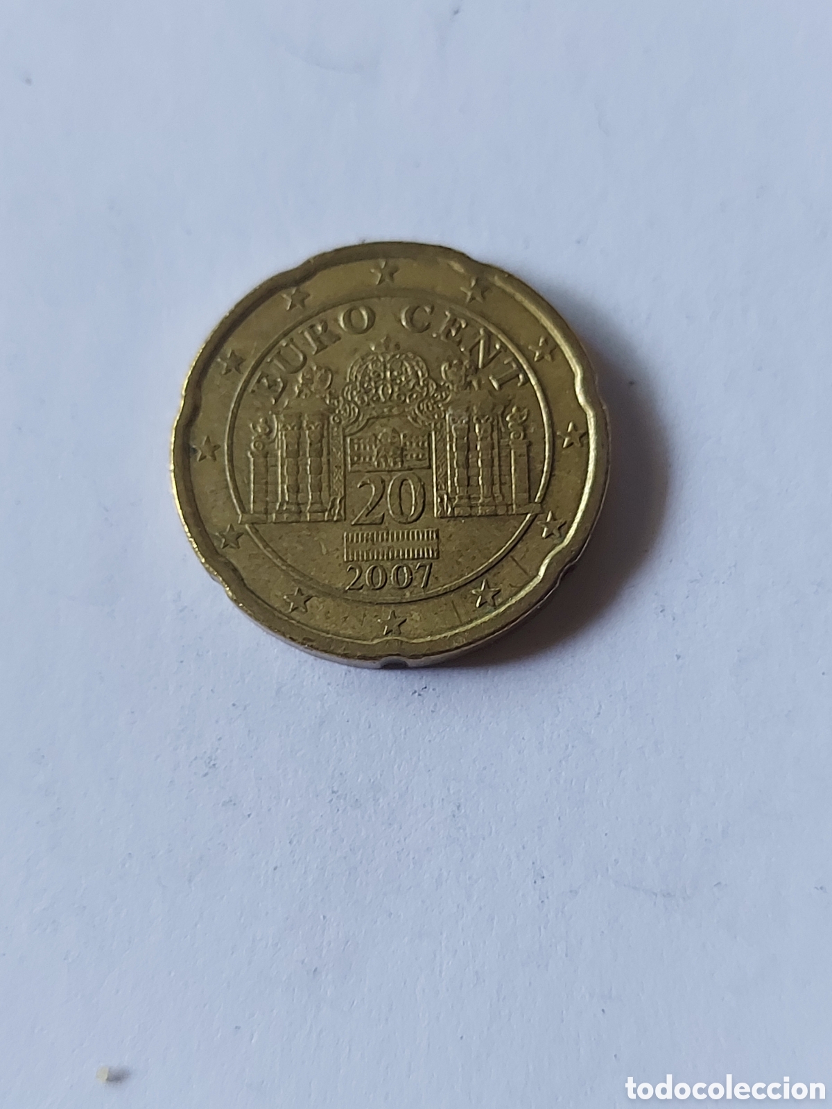 Euros: MONEDA AUSTRIA 20 CENTIMOS EURO A&Ntilde;O 2007 - Foto 1