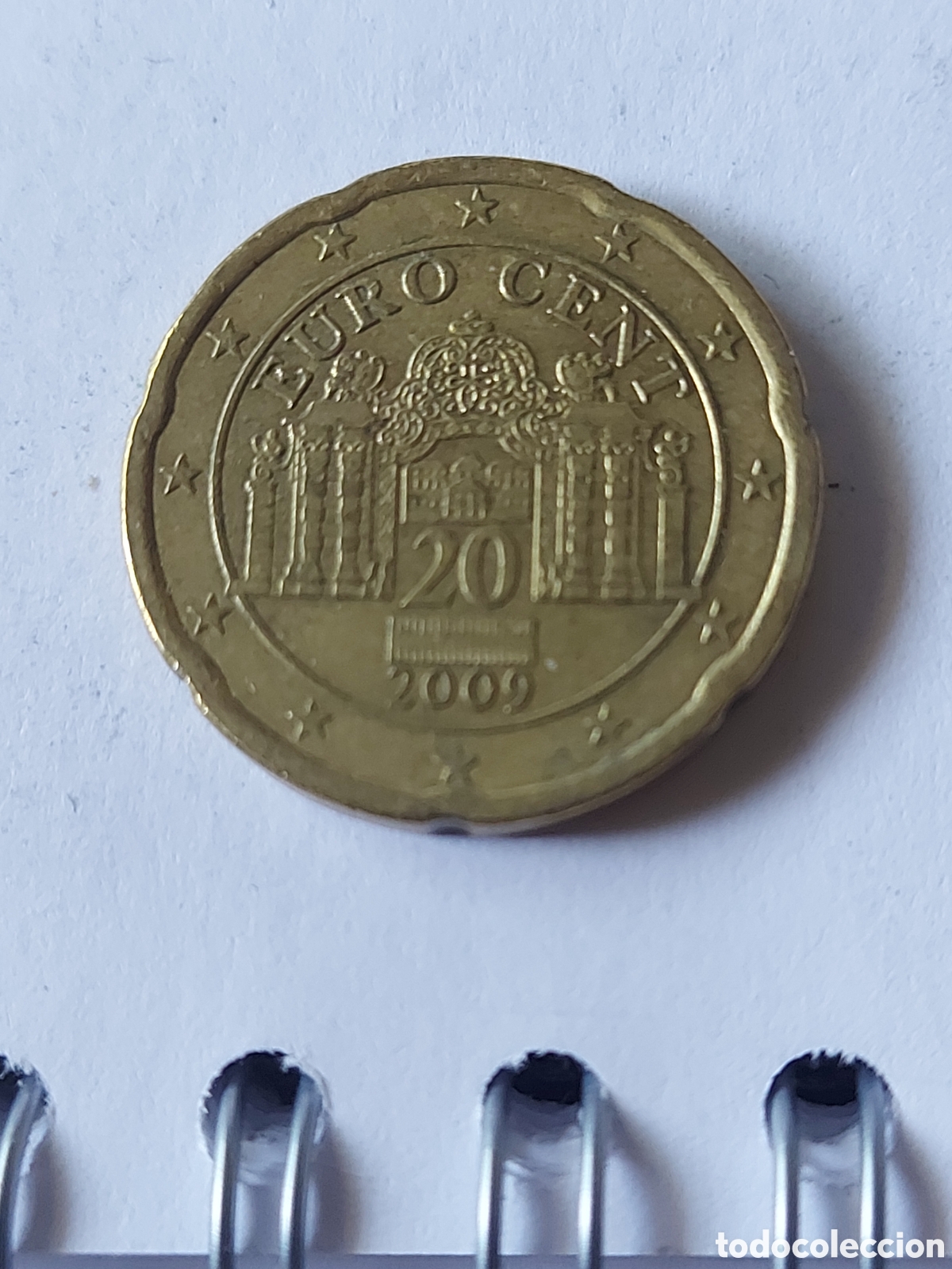 Euros: MONEDA AUSTRIA 20 CENTIMOS EURO A&Ntilde;O 2009 - Foto 1