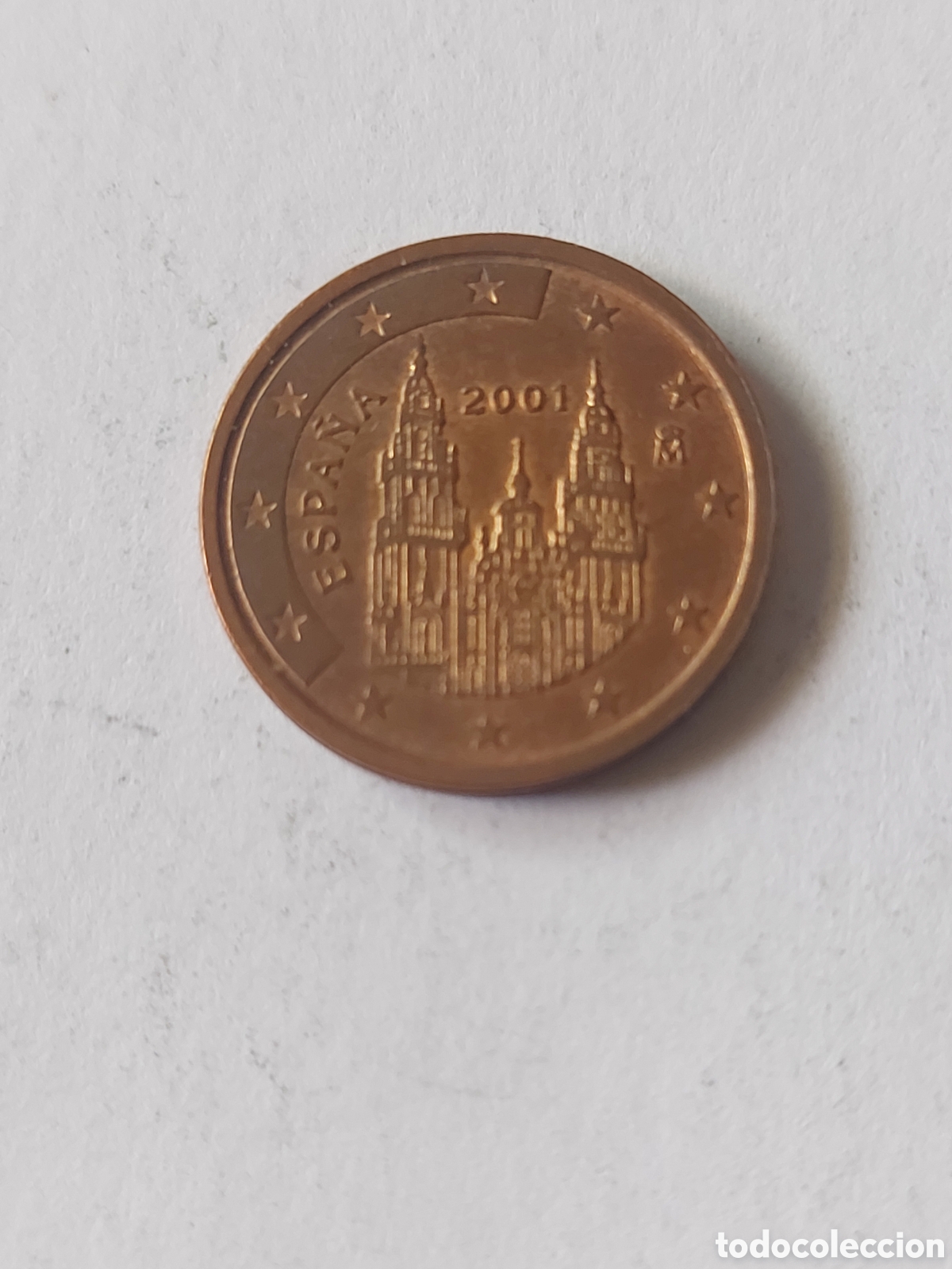 Euros: MONEDA ESPA&Ntilde;A 2 CENTIMOS EURO 2001 - Foto 1