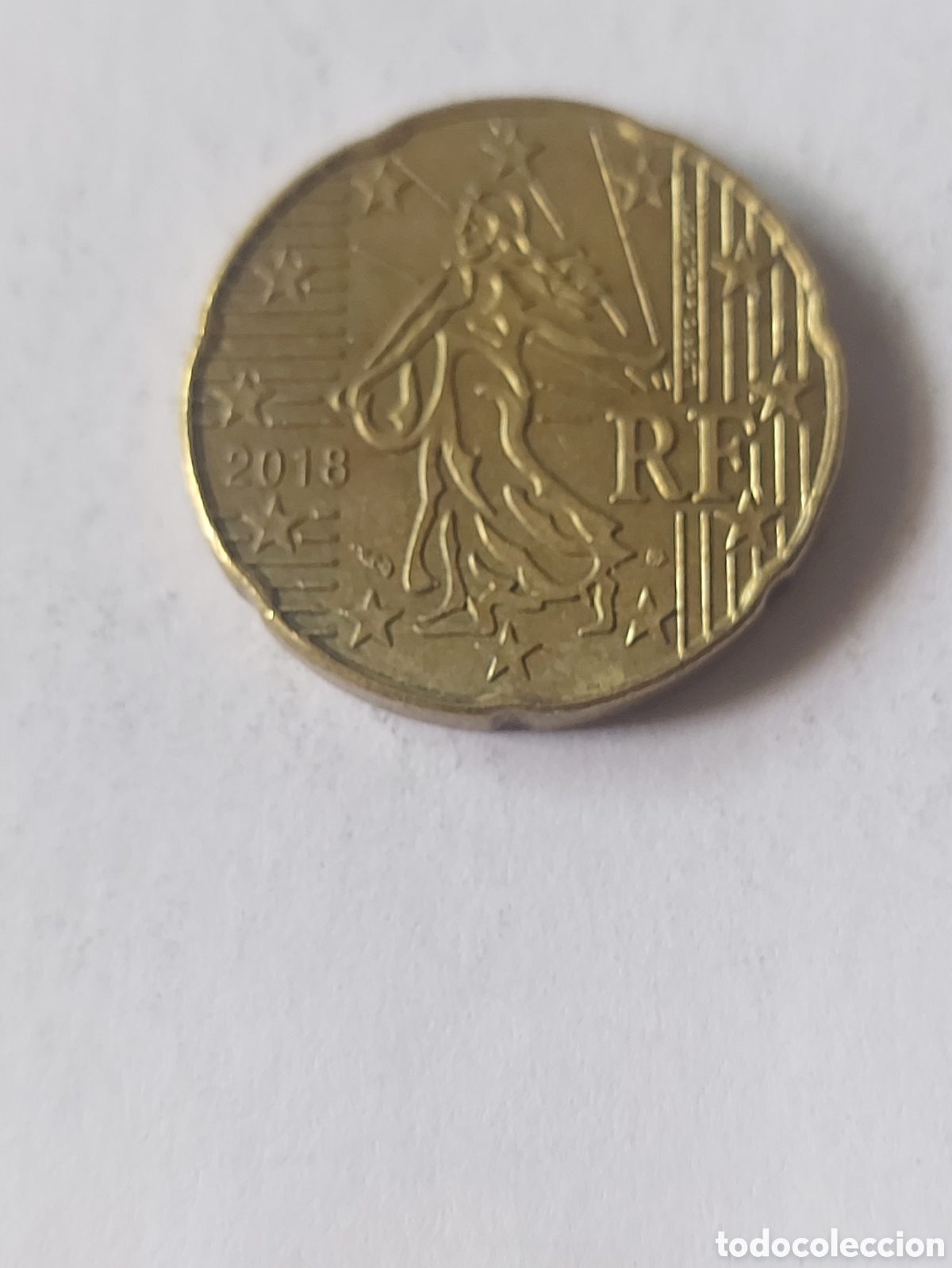 Euros: MONEDA FRANCIA 20 CENTIMO EURO 2018 - Foto 1