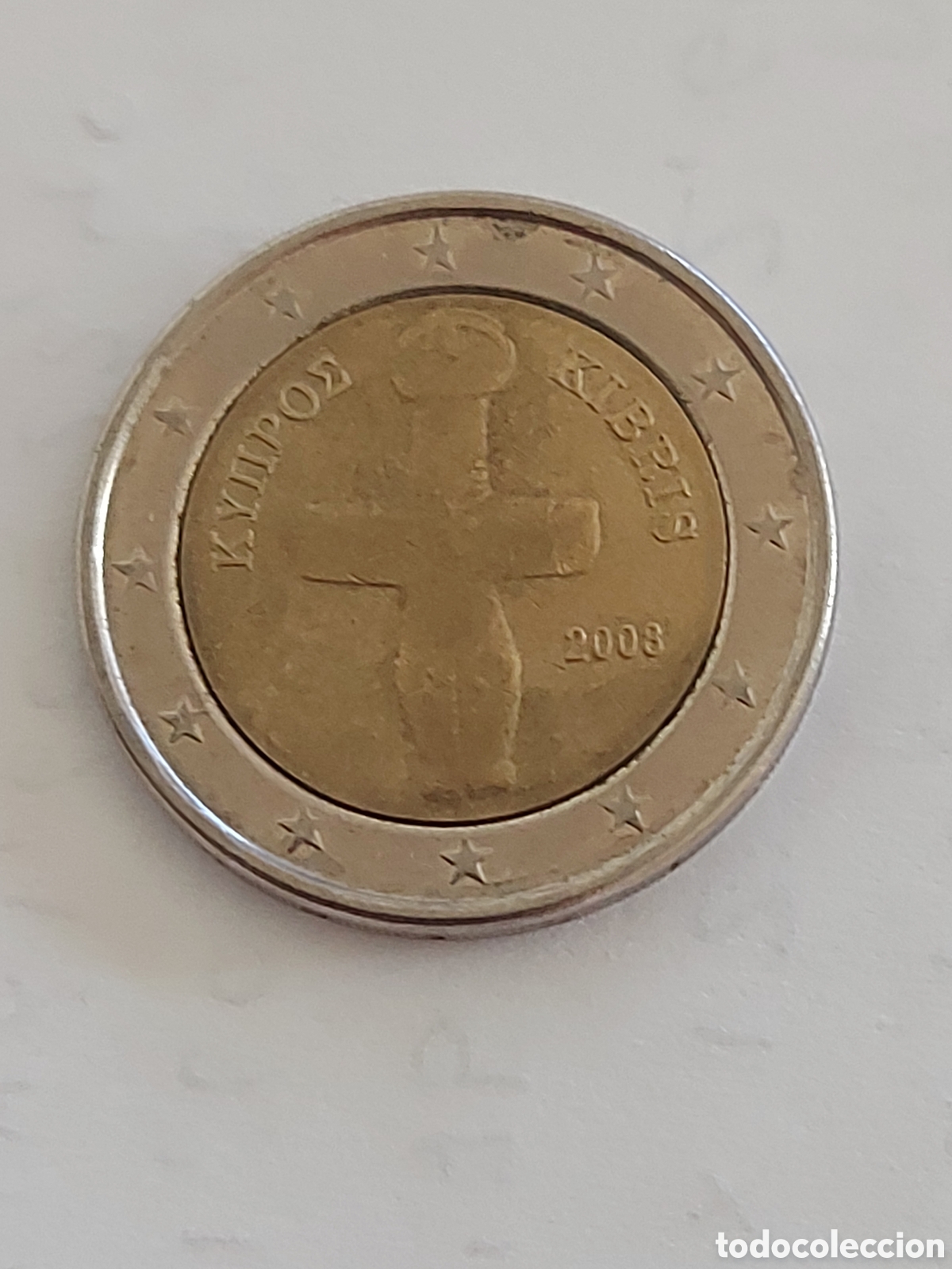 Euros: MONEDA CHIPRE 2 EURO A&Ntilde;O 2008 - Foto 1