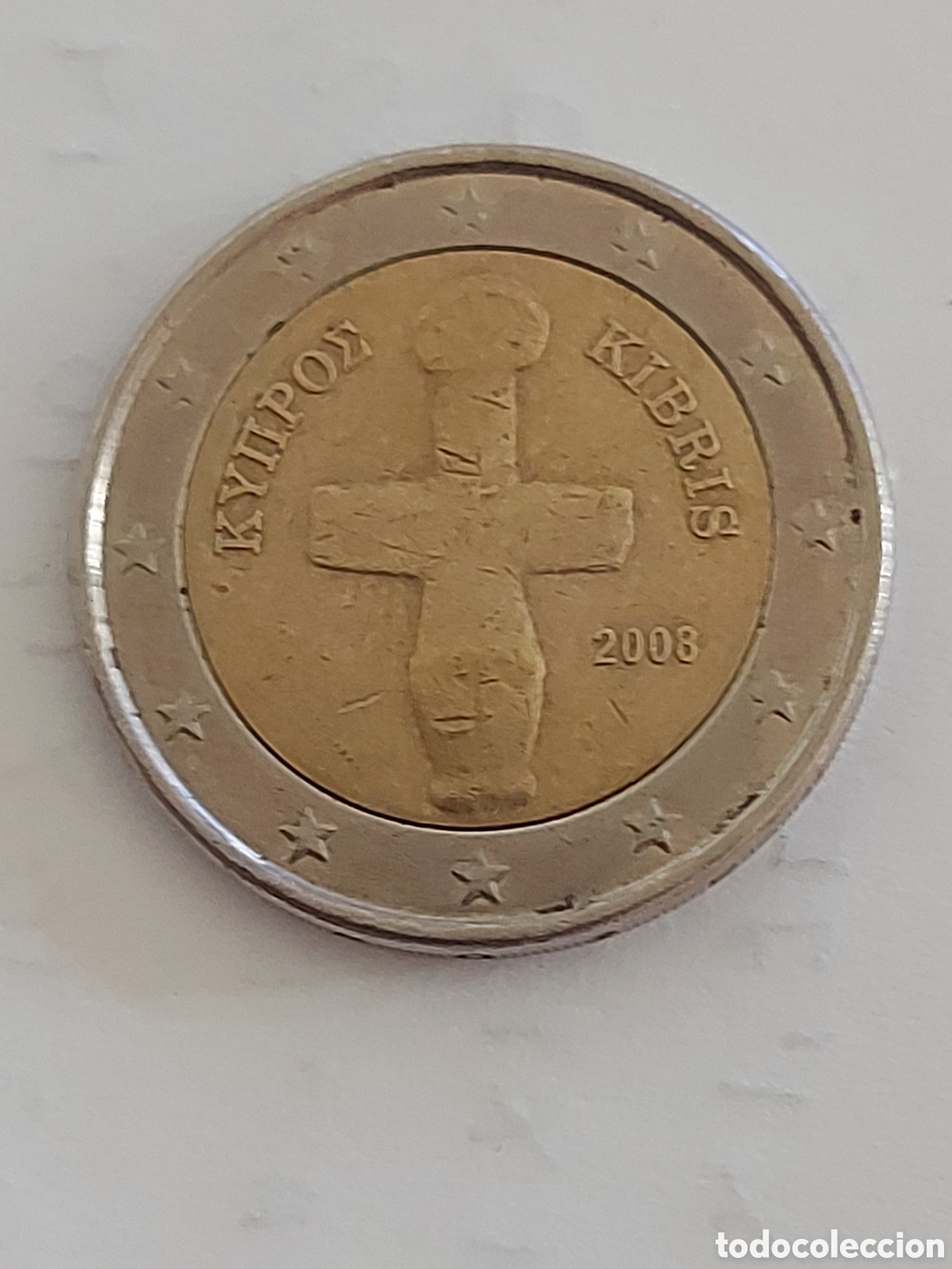 Euros: MONEDA CHIPRE 2 EURO A&Ntilde;O 2008 - Foto 1