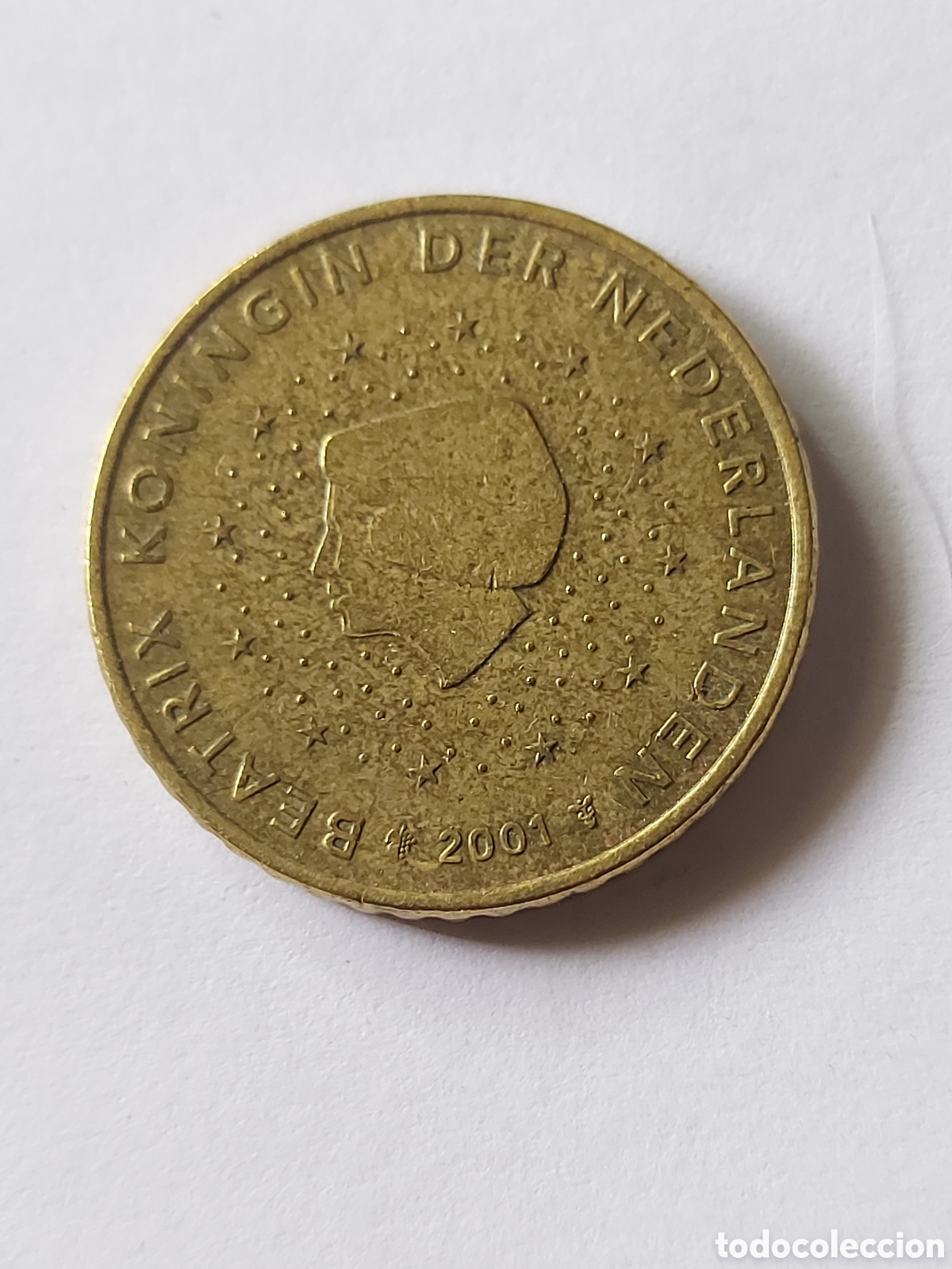 Euros: MONEDA HOLANDA 50 CENTIMOS EURO 2001 - Foto 1