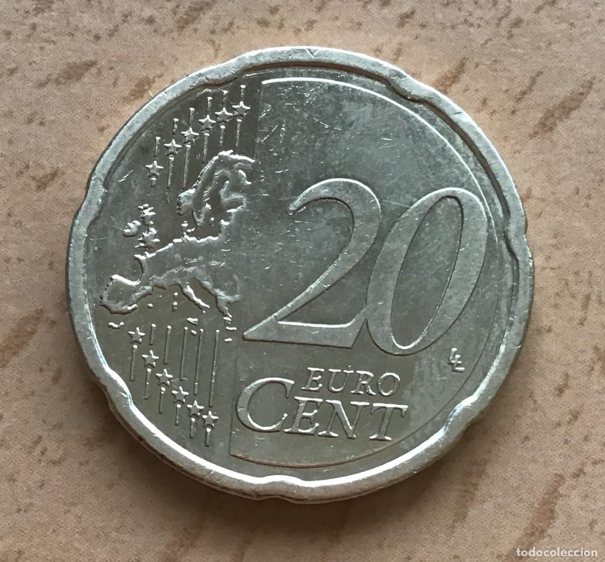 Euros: 20 c&eacute;ntimos de euro de Austria. A&ntilde;o 2017 - Foto 2