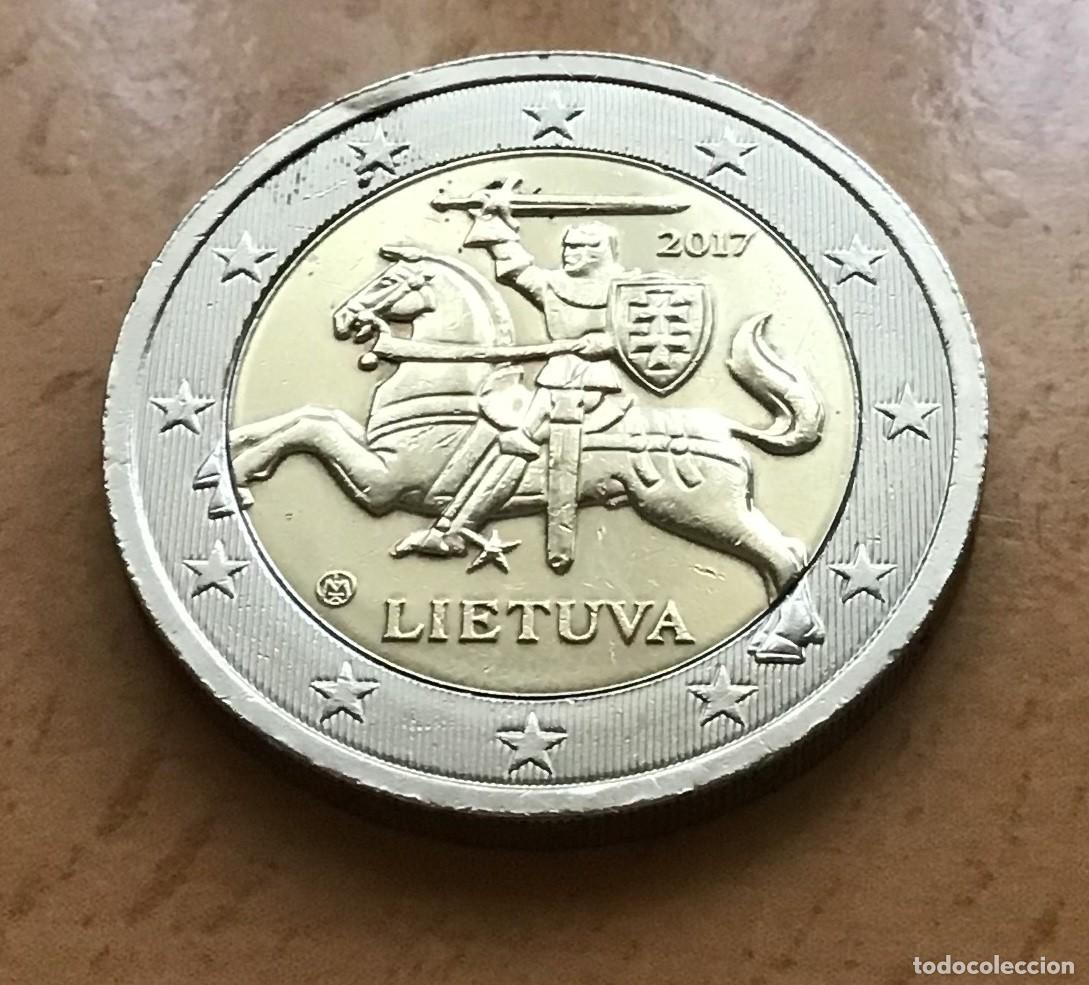 Euros: 2 euros de Lituania. A&ntilde;o 2017 - Foto 1