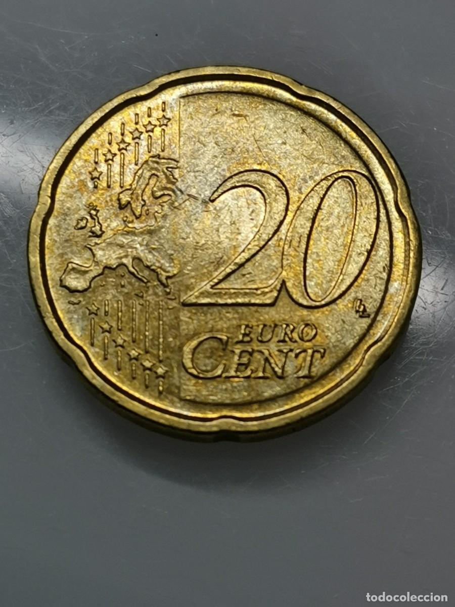 Euros: LETONIA - 20 C&eacute;ntimos de Euro - 2014. - Foto 4