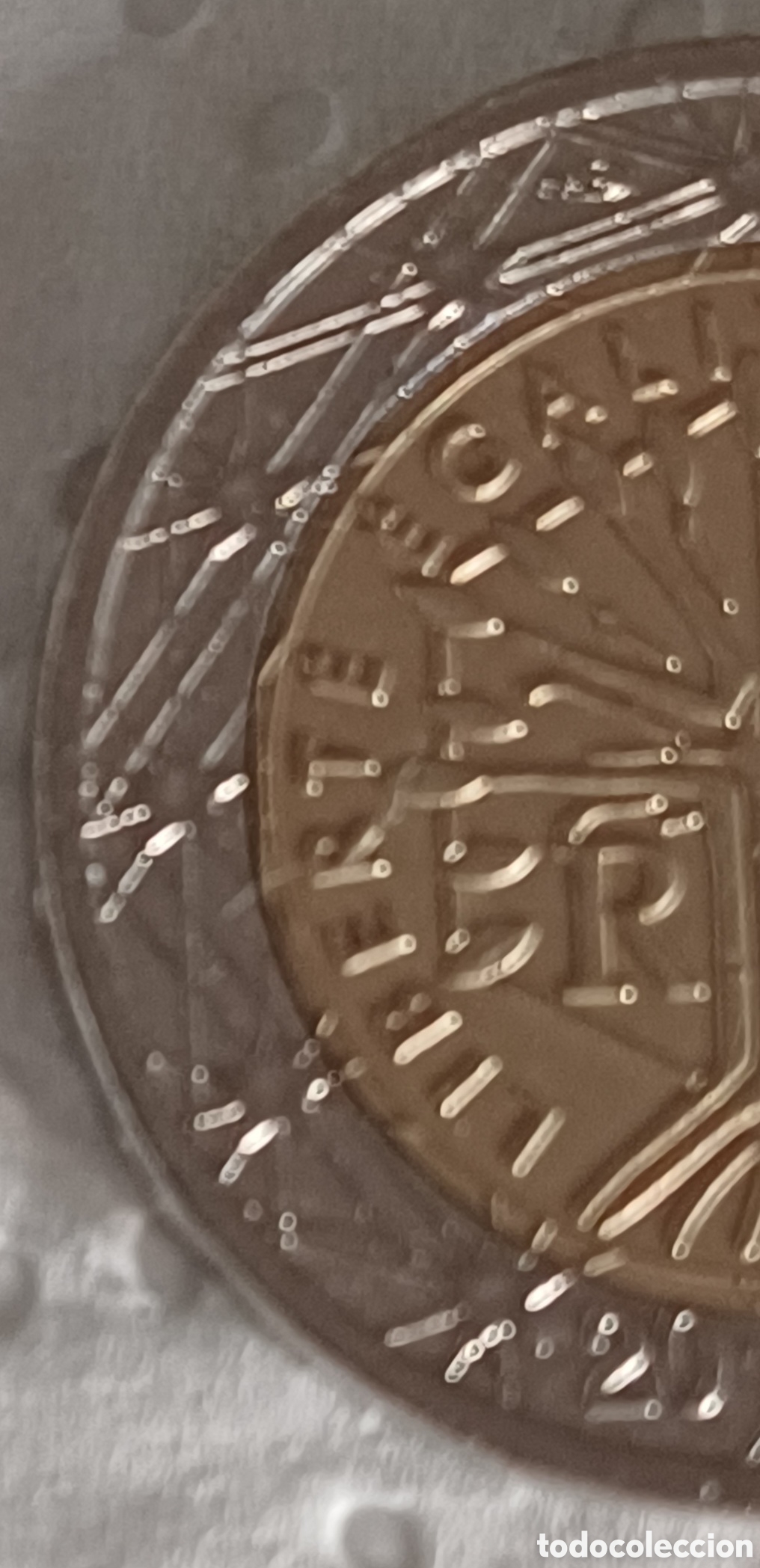 Euros: Moneda de 2&euro; Francia 2000, &uacute;nica! defecto - Foto 2