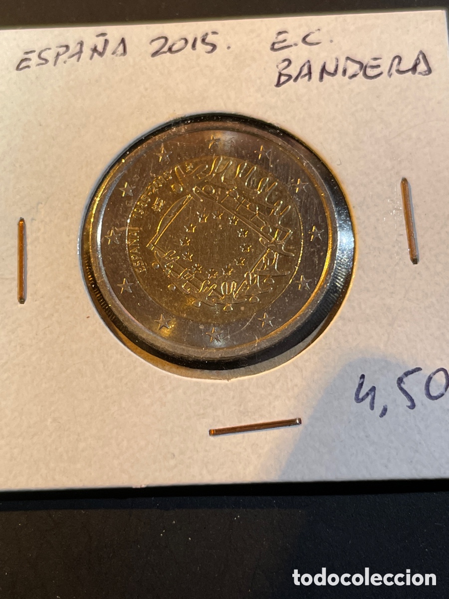 Euros: Moneda 2&euro; Espa&ntilde;a 2015 - Foto 1