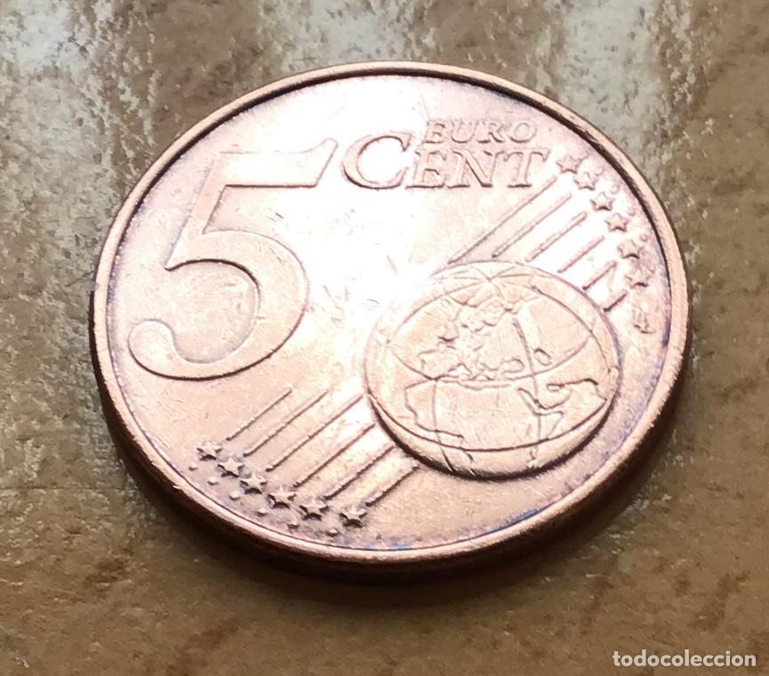 Euros: 5 c&eacute;ntimos de euro de Malta. A&ntilde;o 2015 - Foto 2