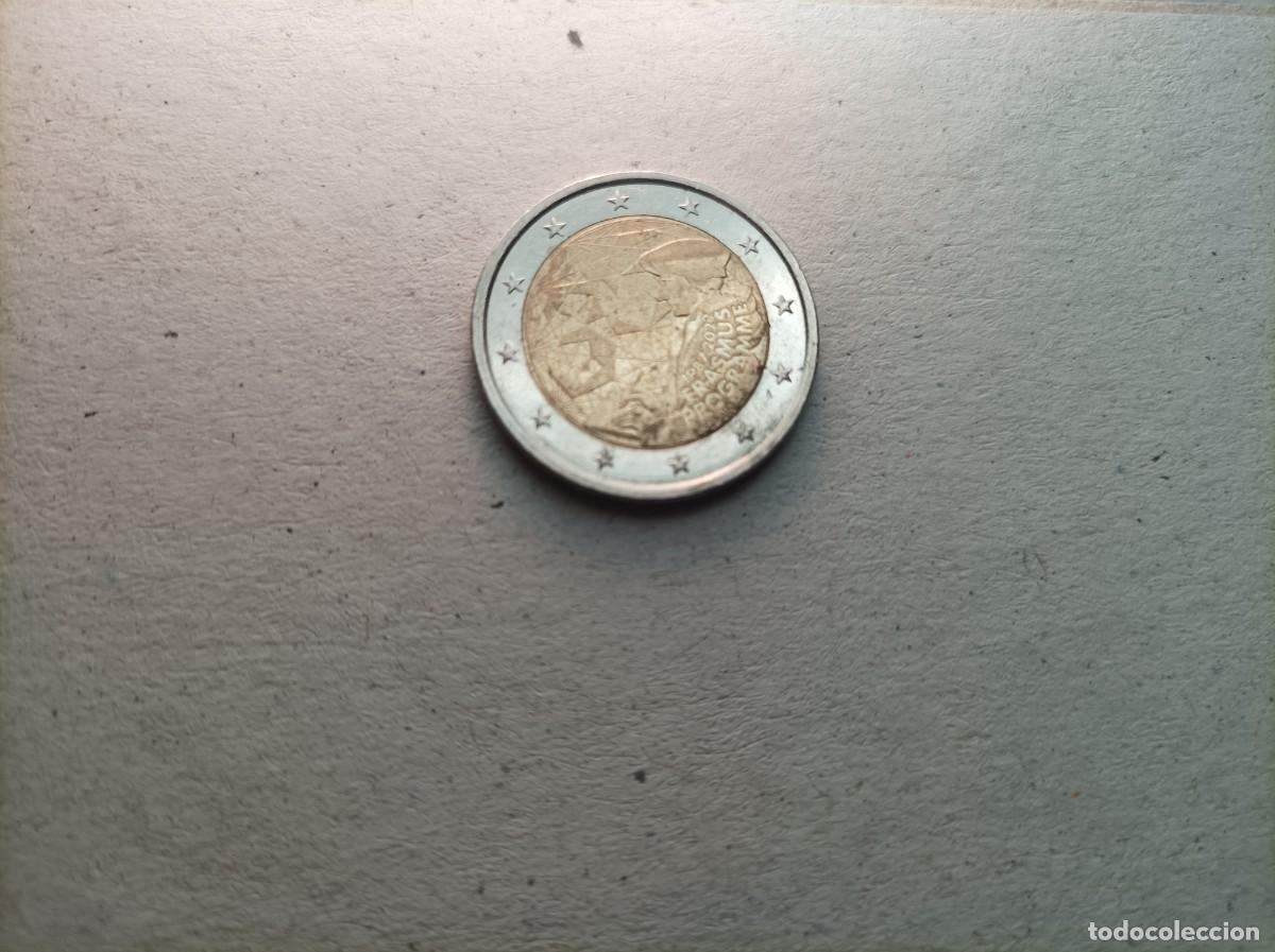 Euros: Moneda de 2 euros programa erasmus - Foto 1