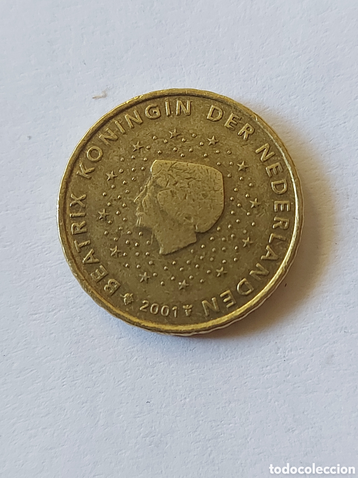 Euros: MONEDA HOLANDA 10 CENTIMOS EURO 2001 - Foto 1