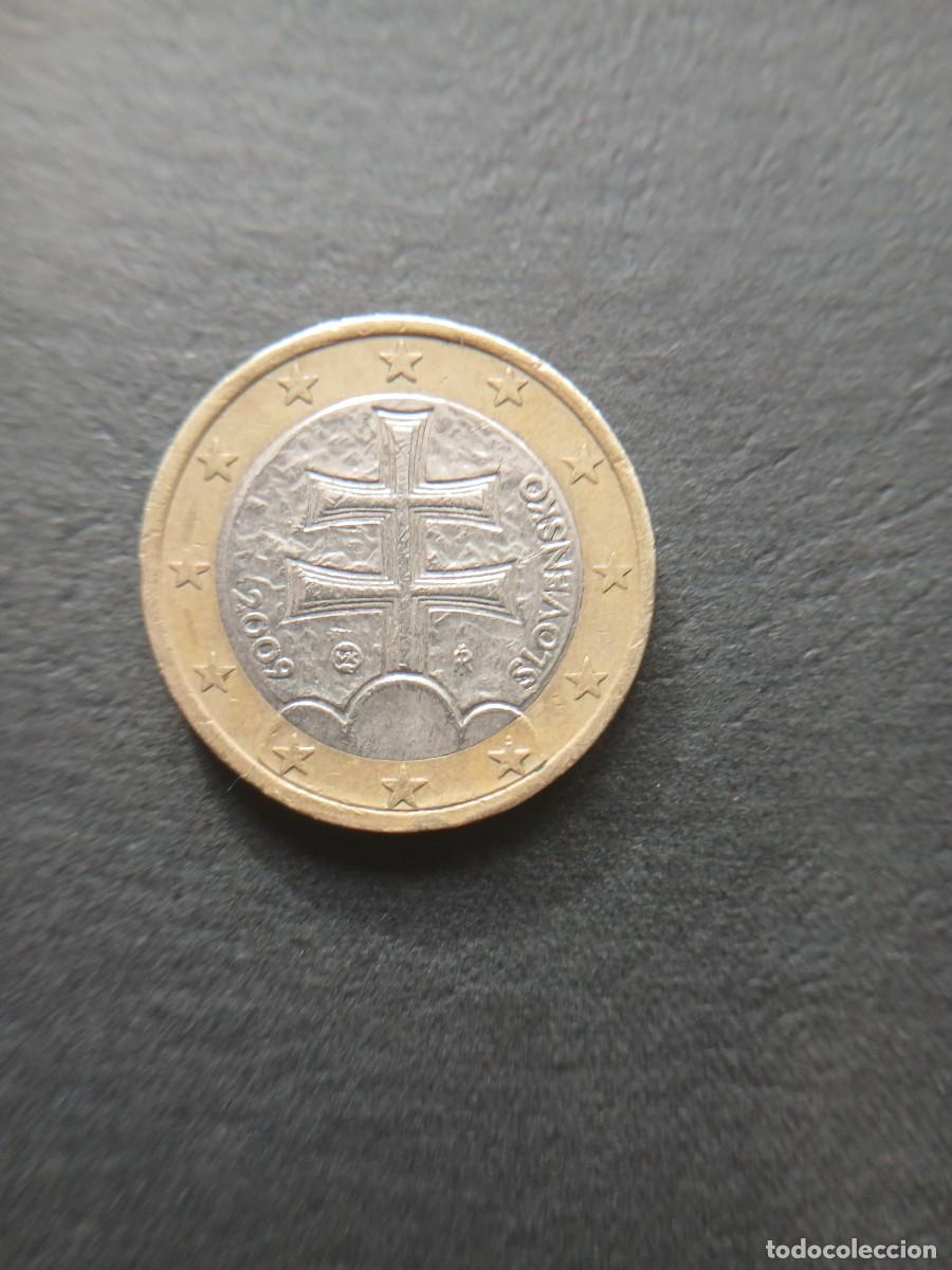Euros: Moneda 1 euro, a&ntilde;o 2009, SLOVENSKO - Foto 1