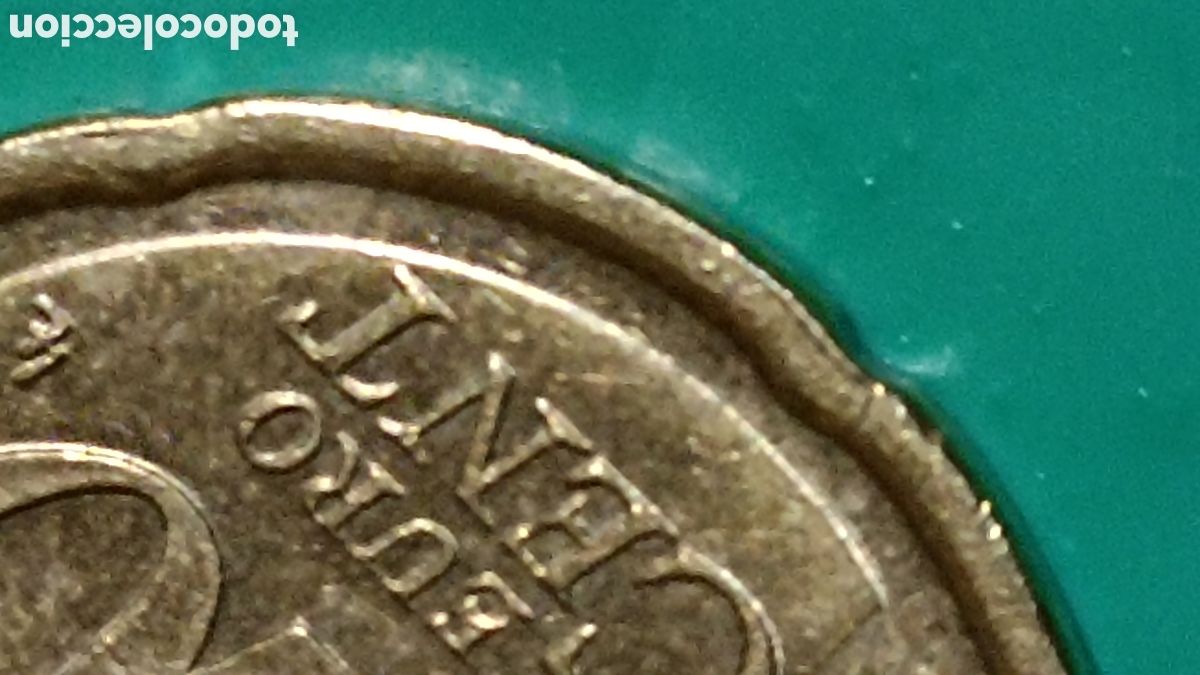 Euros: Moneda de veinte c&eacute;ntimos fallo de acu&ntilde;aci&oacute;n - Foto 5