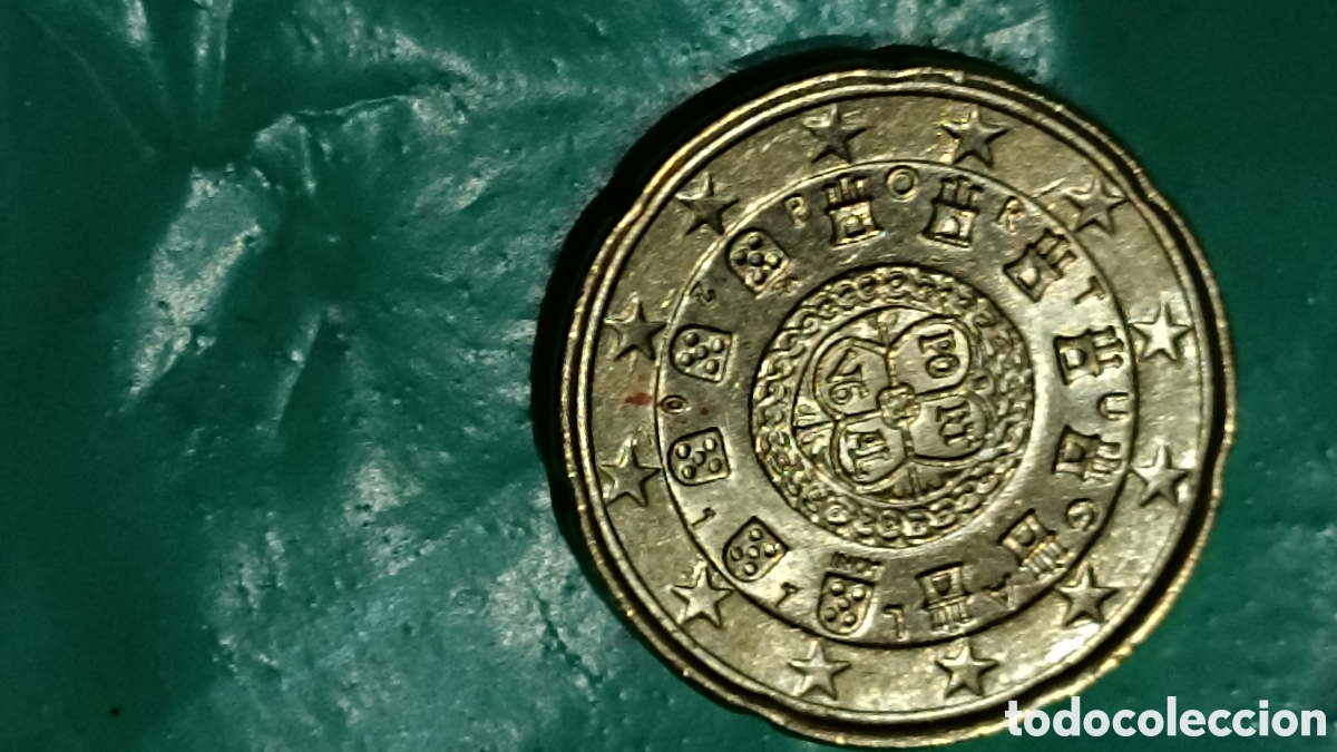 Euros: Moneda de veinte c&eacute;ntimos fallo de acu&ntilde;aci&oacute;n - Foto 3
