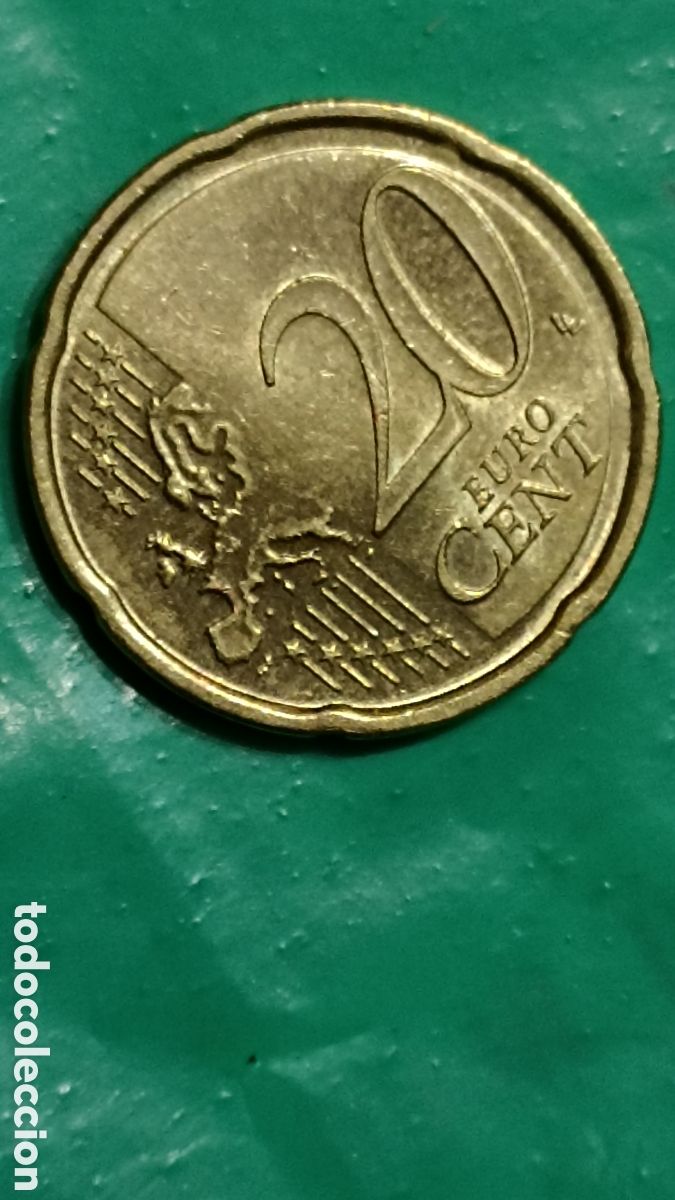Euros: Moneda de veinte c&eacute;ntimos fallo de acu&ntilde;aci&oacute;n - Foto 6