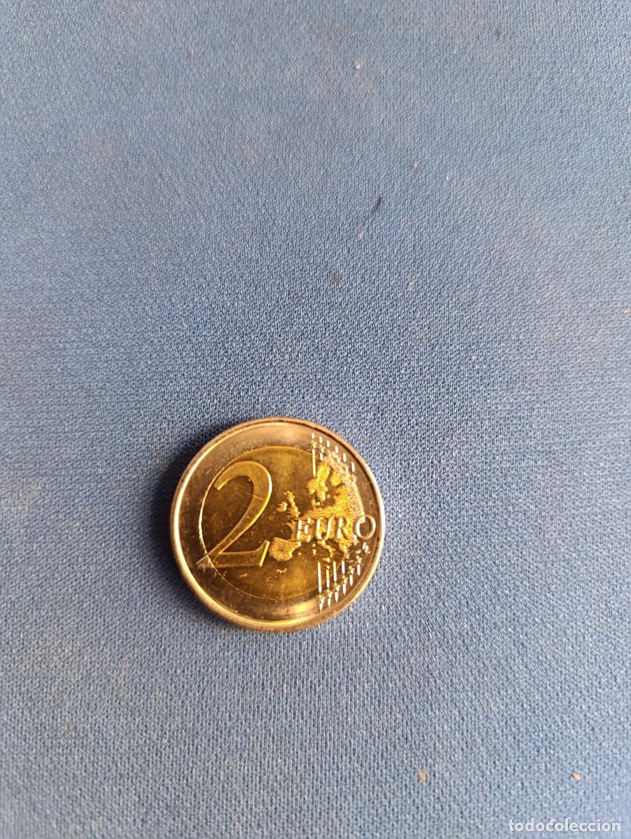 Euros: Moneda 2 Euros Espa&ntilde;a a&ntilde;o 2021, con error - Foto 2