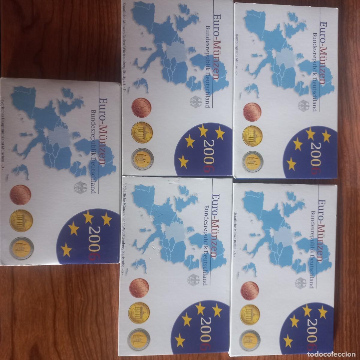 Euros: 5 set de Alemania 2006. Proof - Foto 1
