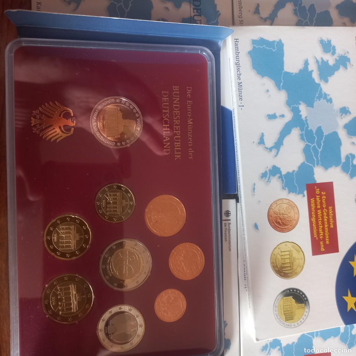 Euros: 5 set de Alemania 2009. Proof - Foto 2