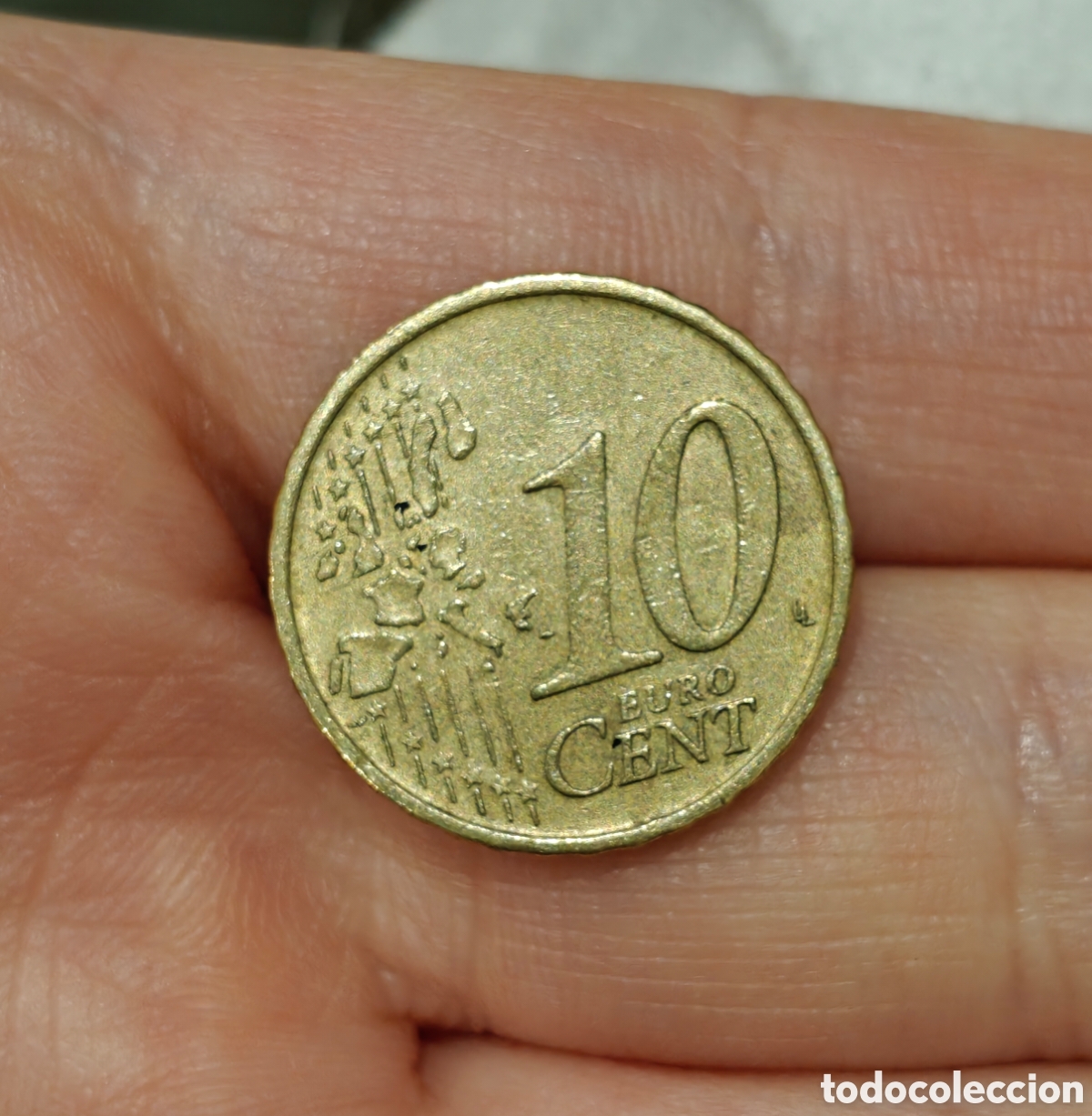 Euros: Moneda 0,10&euro; Espa&ntilde;a 1999 - Foto 2