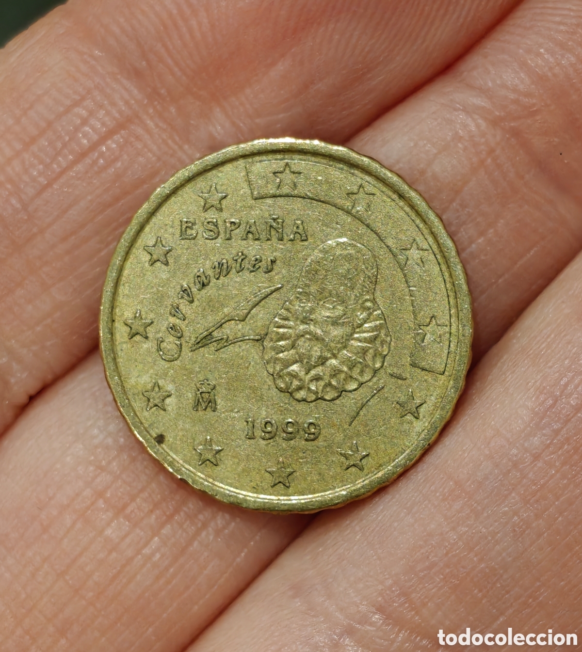 Euros: Moneda 0,10&euro; Espa&ntilde;a 1999 - Foto 1