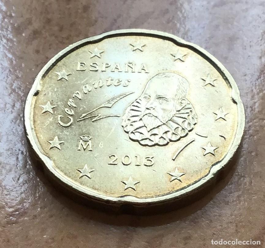 Euros: 20 c&eacute;ntimos de euro de Espa&ntilde;a. A&ntilde;o 2013 - Foto 1