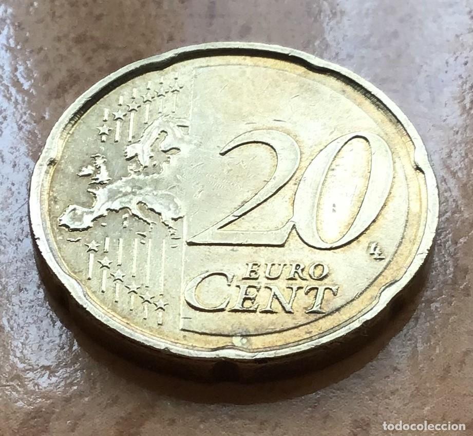 Euros: 20 c&eacute;ntimos de euro de Espa&ntilde;a. A&ntilde;o 2013 - Foto 2
