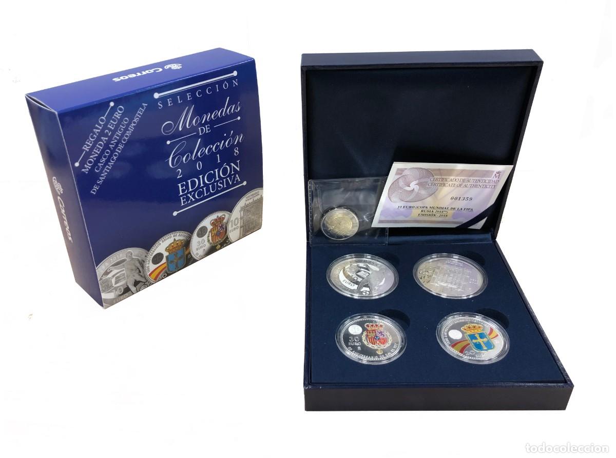 Euros: Selecci&oacute;n Monedas de Colecci&oacute;n 2018 - Foto 1