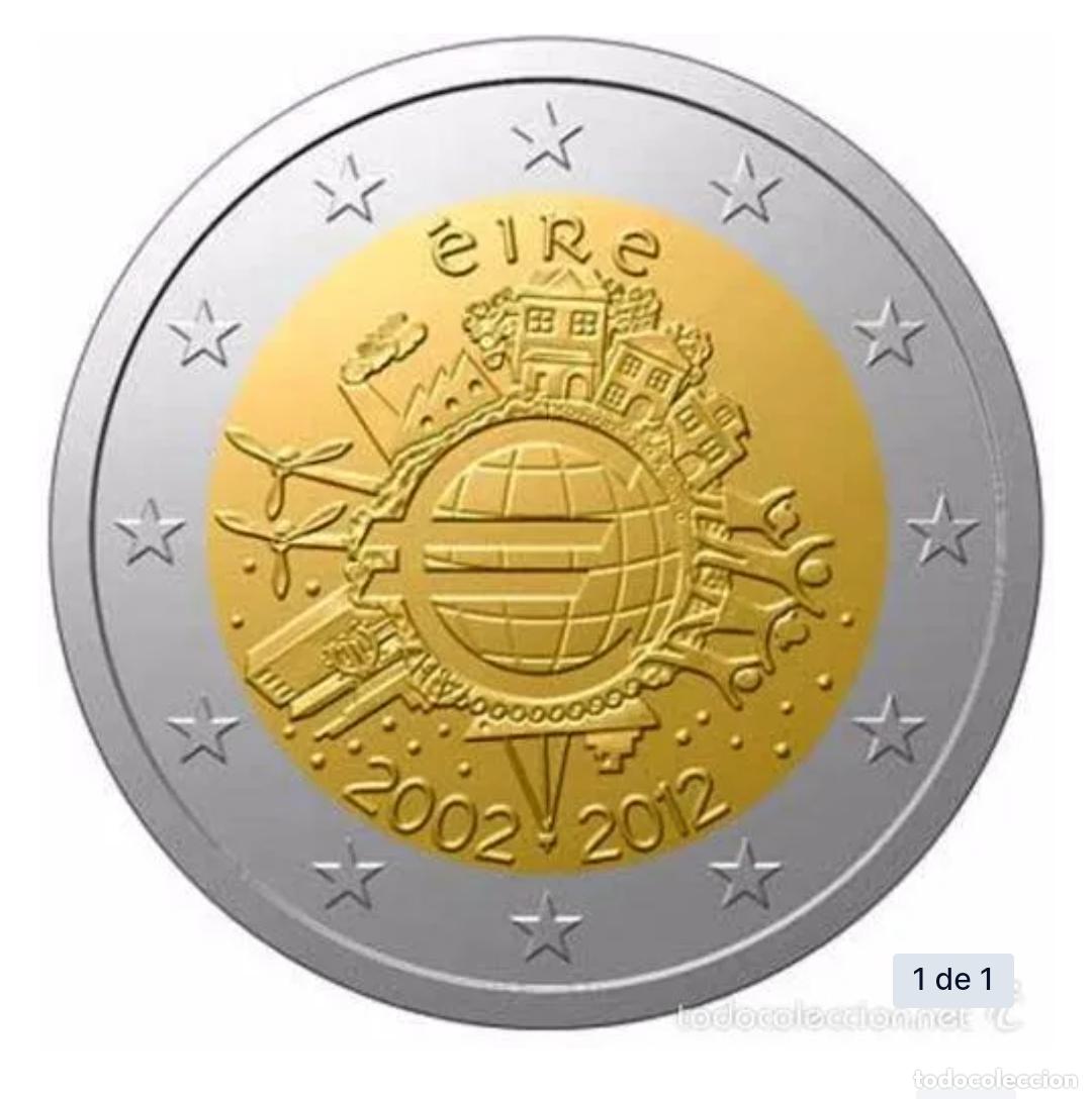 Euros: 2 euros Irlanda 2012 DAE - Foto 1