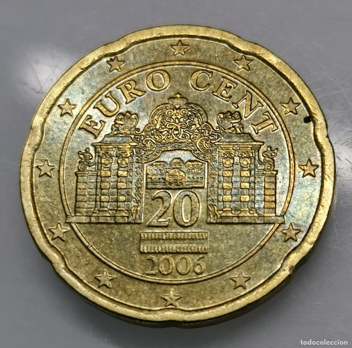 Euros: 20 c&eacute;ntimos de euro de Austria 2006 - Foto 1