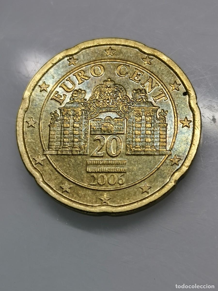 Euros: 20 c&eacute;ntimos de euro de Austria 2006 - Foto 3