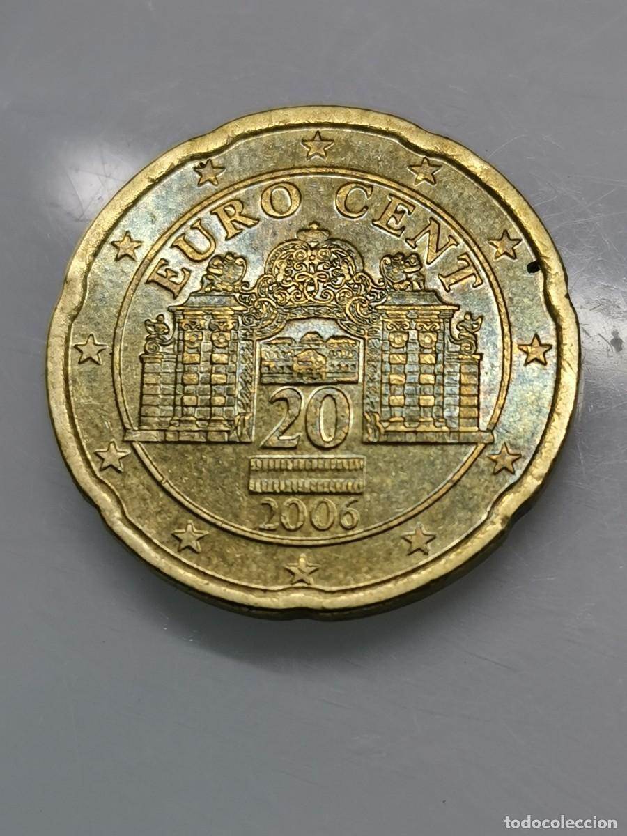Euros: 20 c&eacute;ntimos de euro de Austria 2006 - Foto 5