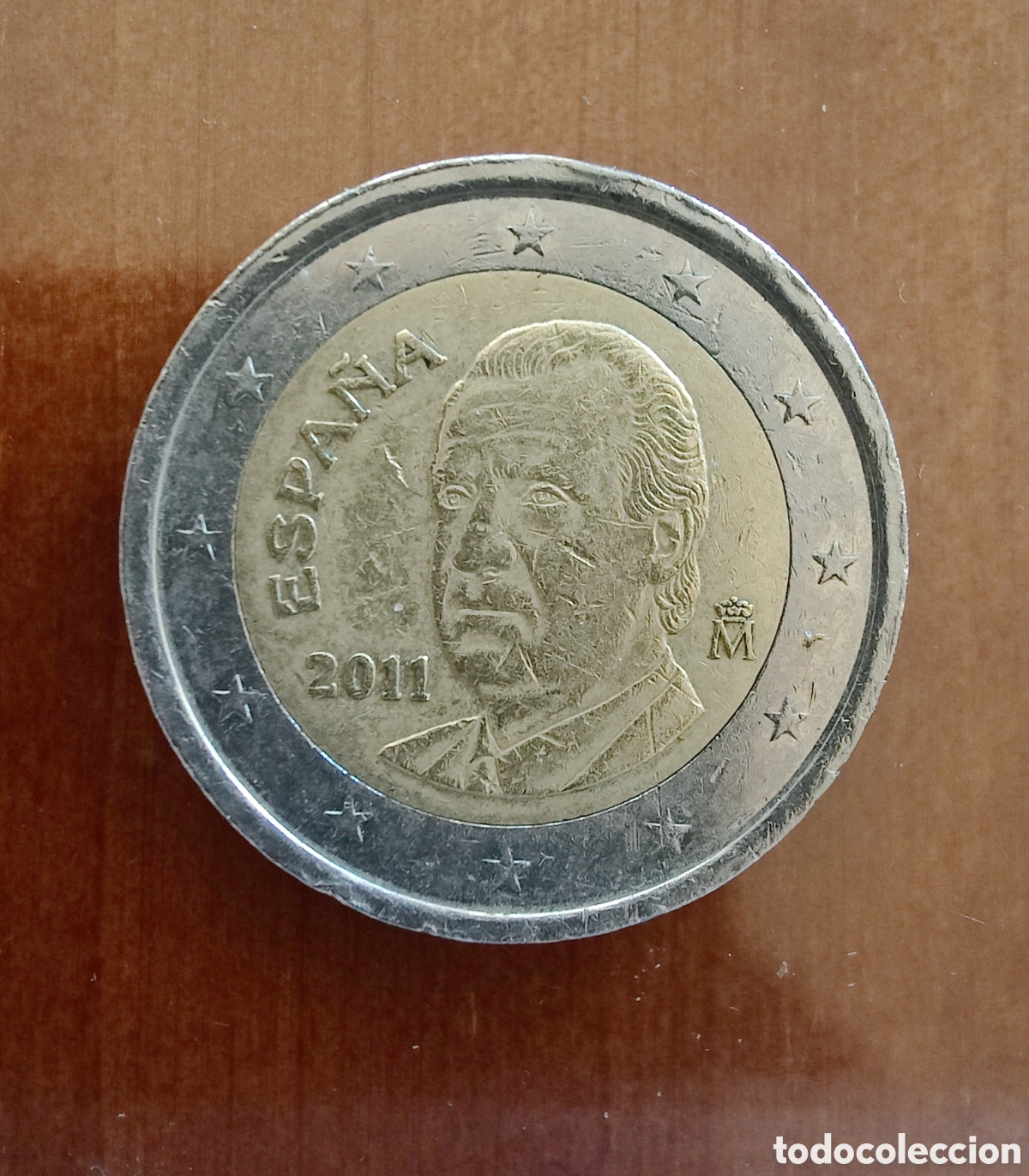 Euros: Moneda 2 Euros Espa&ntilde;a 2011 - Foto 1