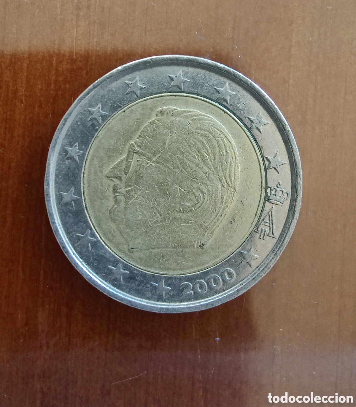 Euros: 2 Euros B&eacute;lgica 2000 - Foto 1