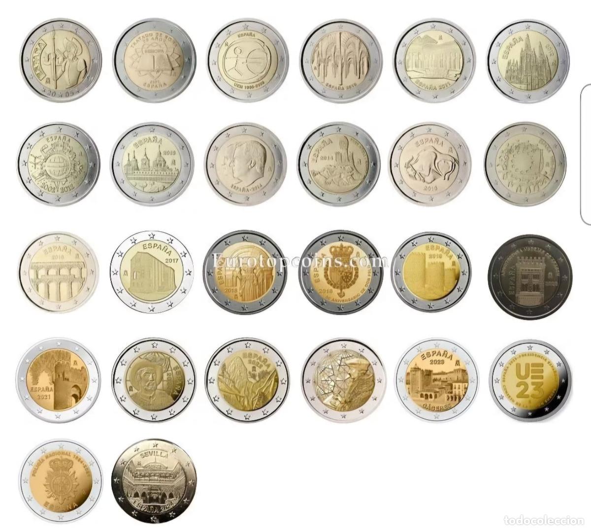 Euros: 26 x2&euro; conmemorativas Espa&ntilde;a - Foto 1