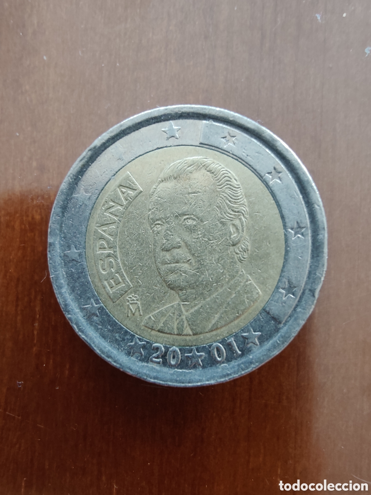 Euros: Dos Euros Espa&ntilde;a 2001 - Foto 1