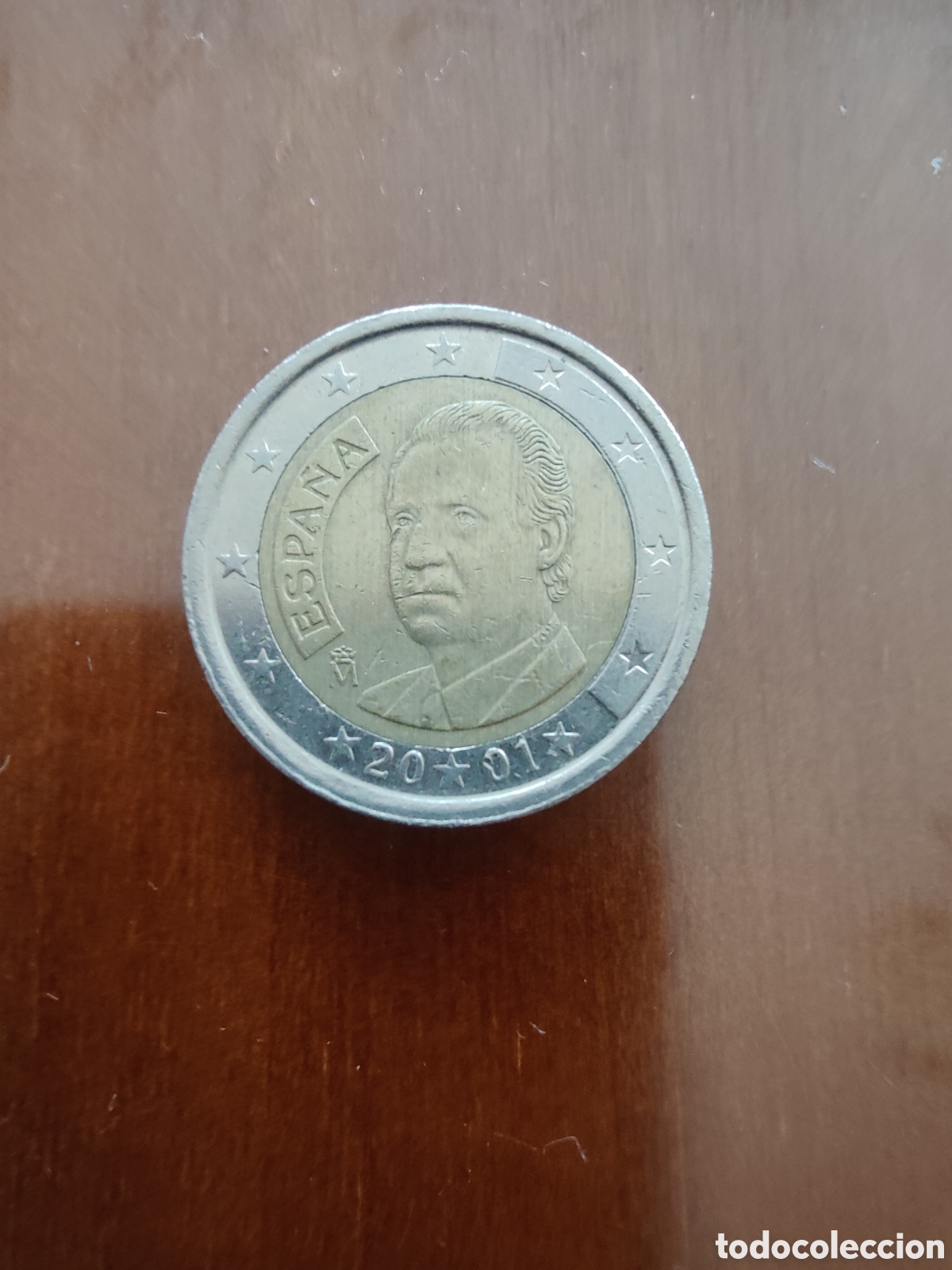 Euros: Dos Euros Espa&ntilde;a 2001 - Foto 1