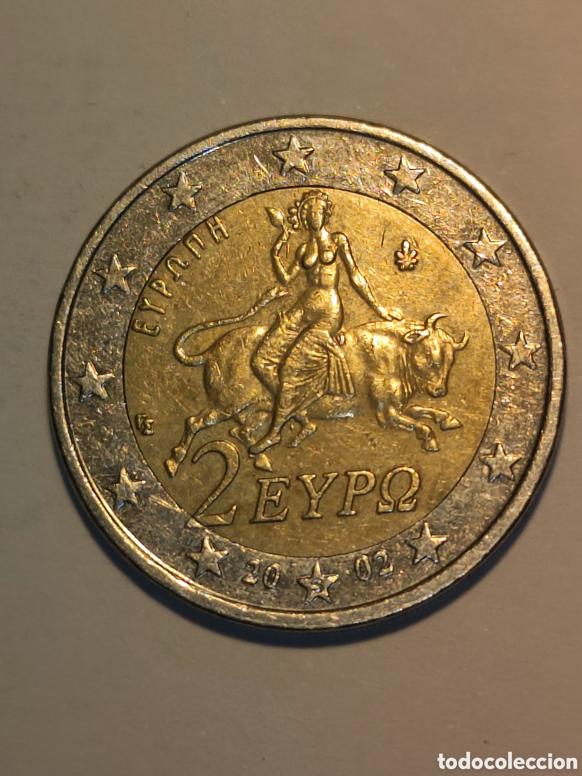 Euros: Moneda de dos euros 2002 - Foto 1