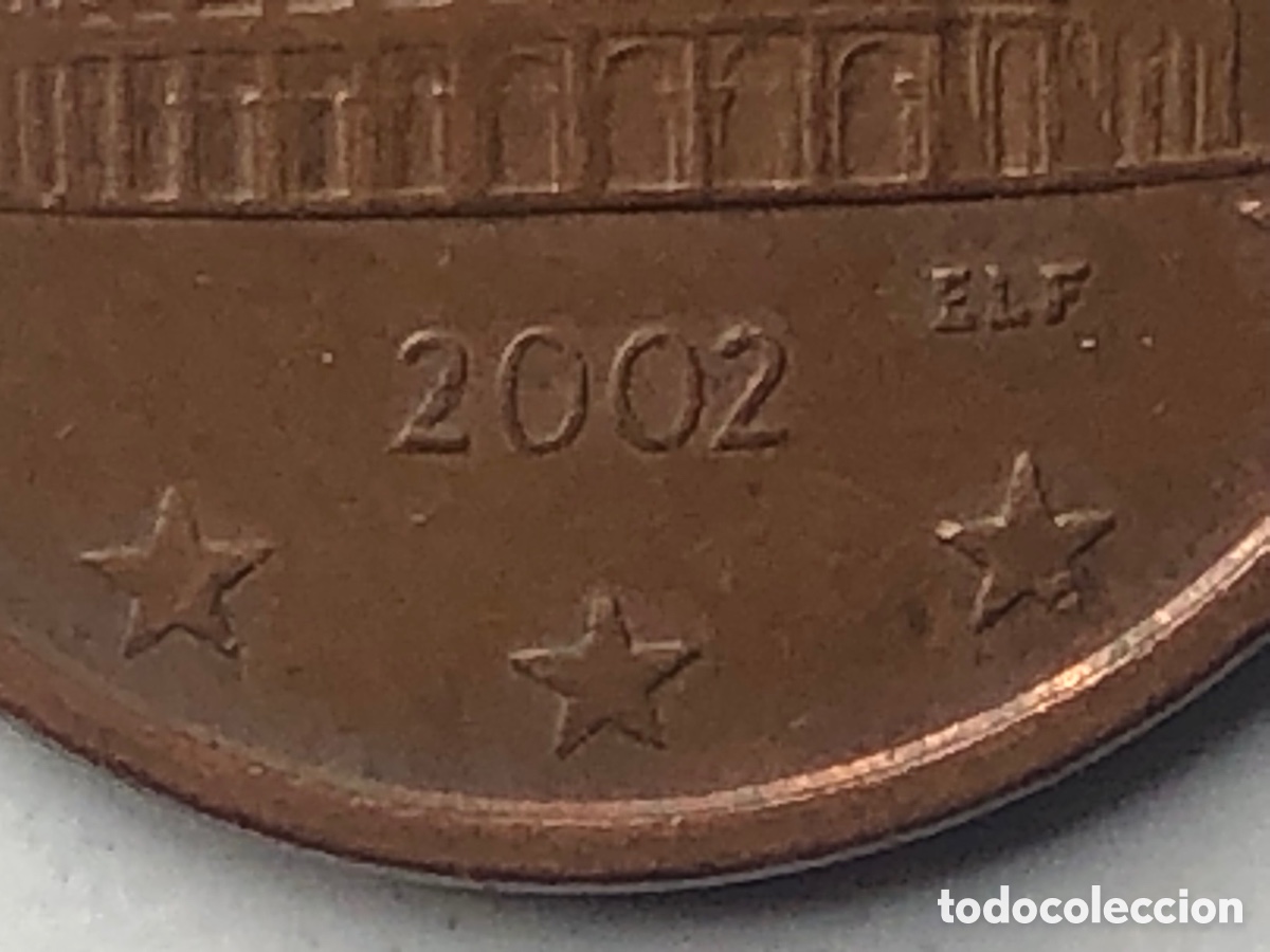 Euros: MONEDA 5 CENTIMOS EURO 2002 ITALIA - Foto 2