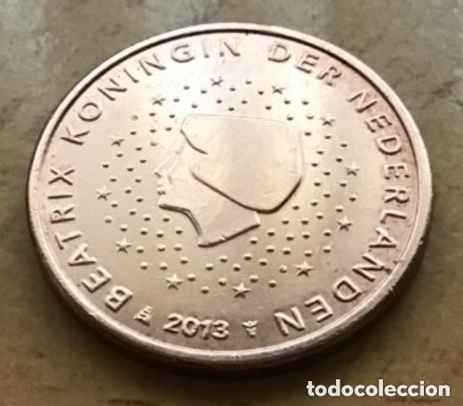Euros: 5 c&eacute;ntimos de euro de Holanda (Pa&iacute;ses Bajos). A&ntilde;o 2013