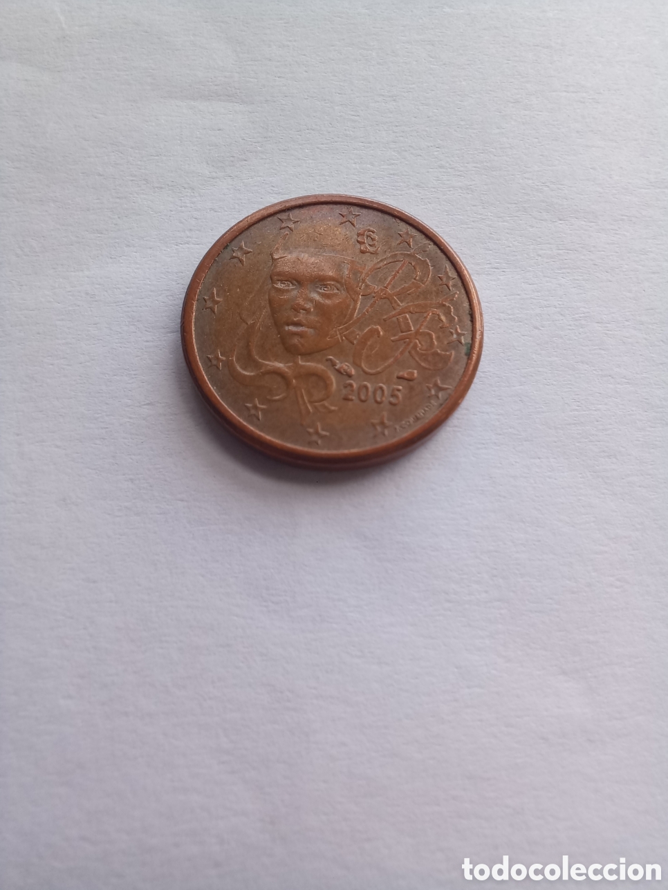 Euros: MONEDA 1 C&Eacute;NTIMO DE EURO FRANCIA - A&Ntilde;O 2005 (C&Eacute;RES) - Foto 1