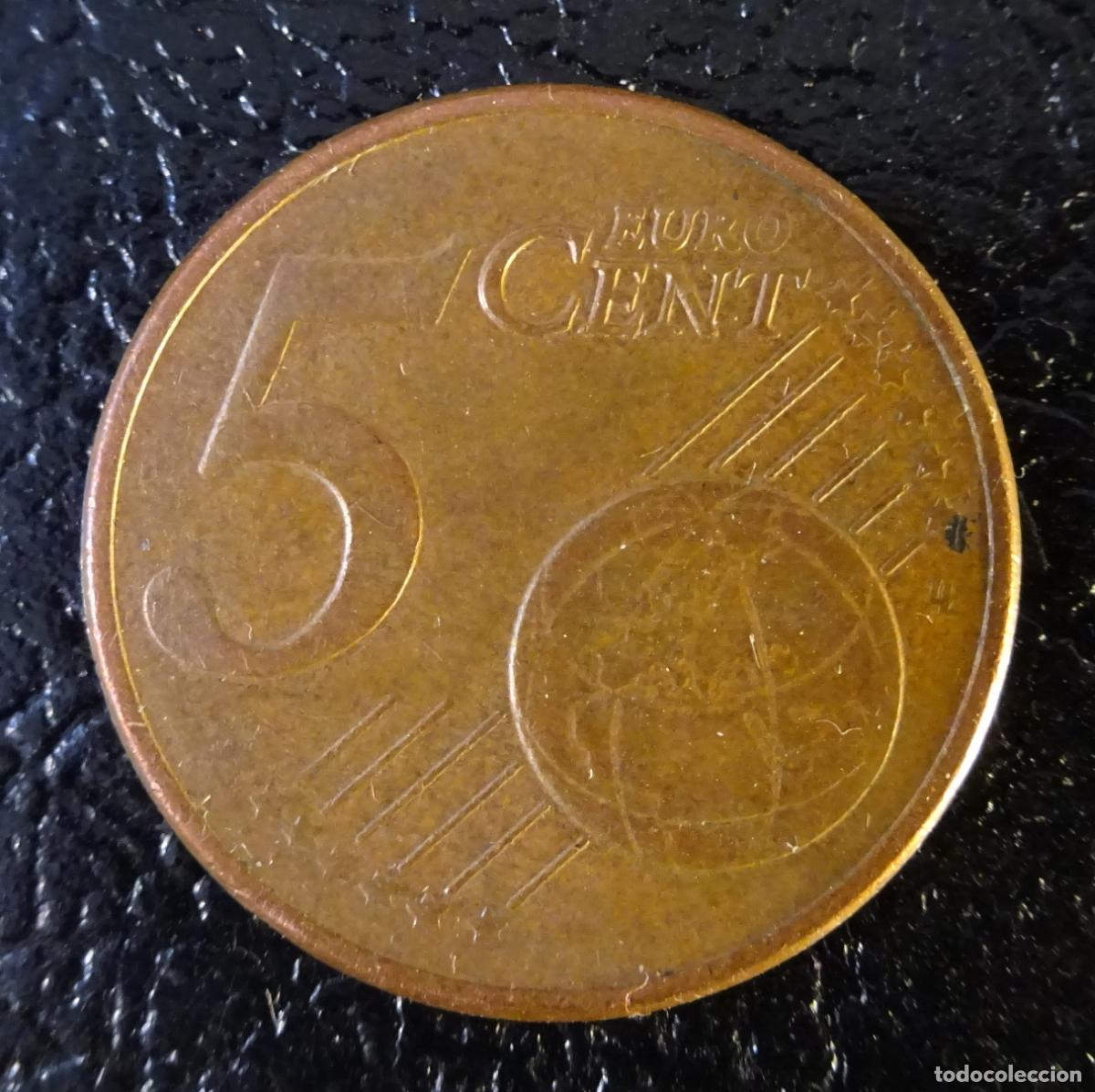 Euros: GRECIA 5 C&Eacute;NTIMOS DE EURO 2002 - Foto 2