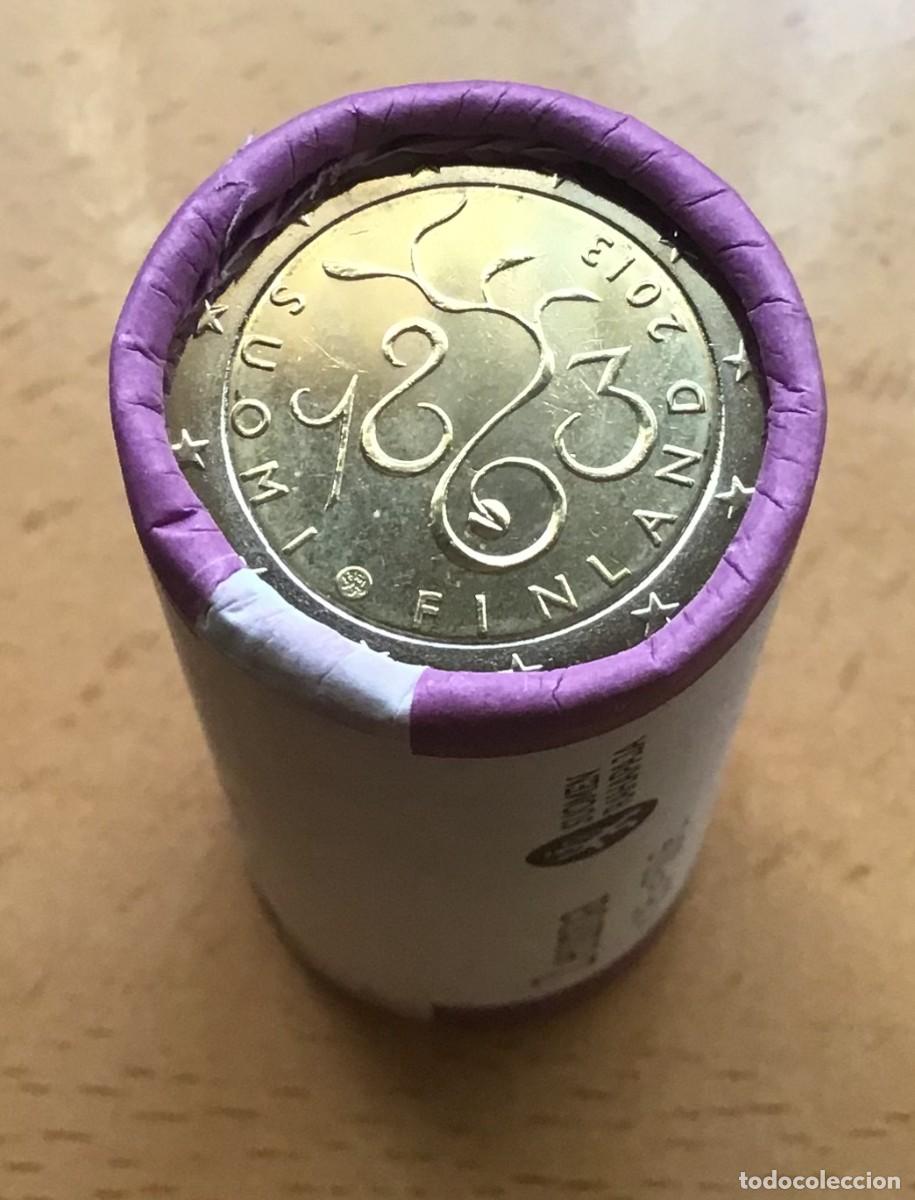 Euros: 2 euros conmemorativos de Finlandia. 150 Aniversario del parlamento. A&ntilde;o 2013. Sin circular