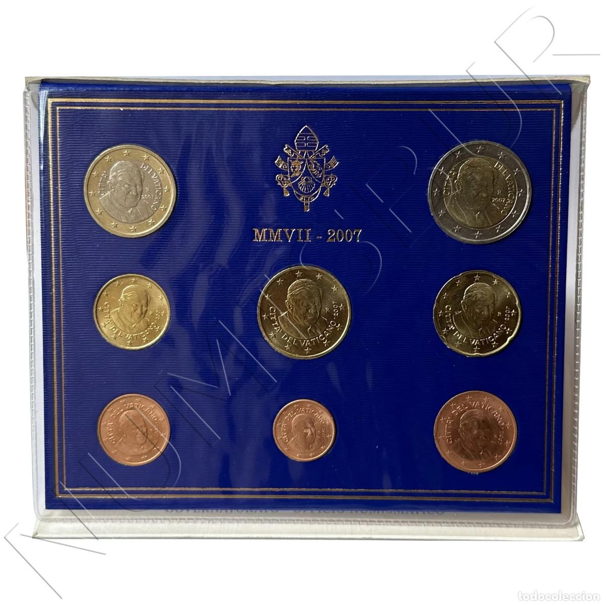 Euros: Euroset VATICANO 2007 - MMVII - Foto 1