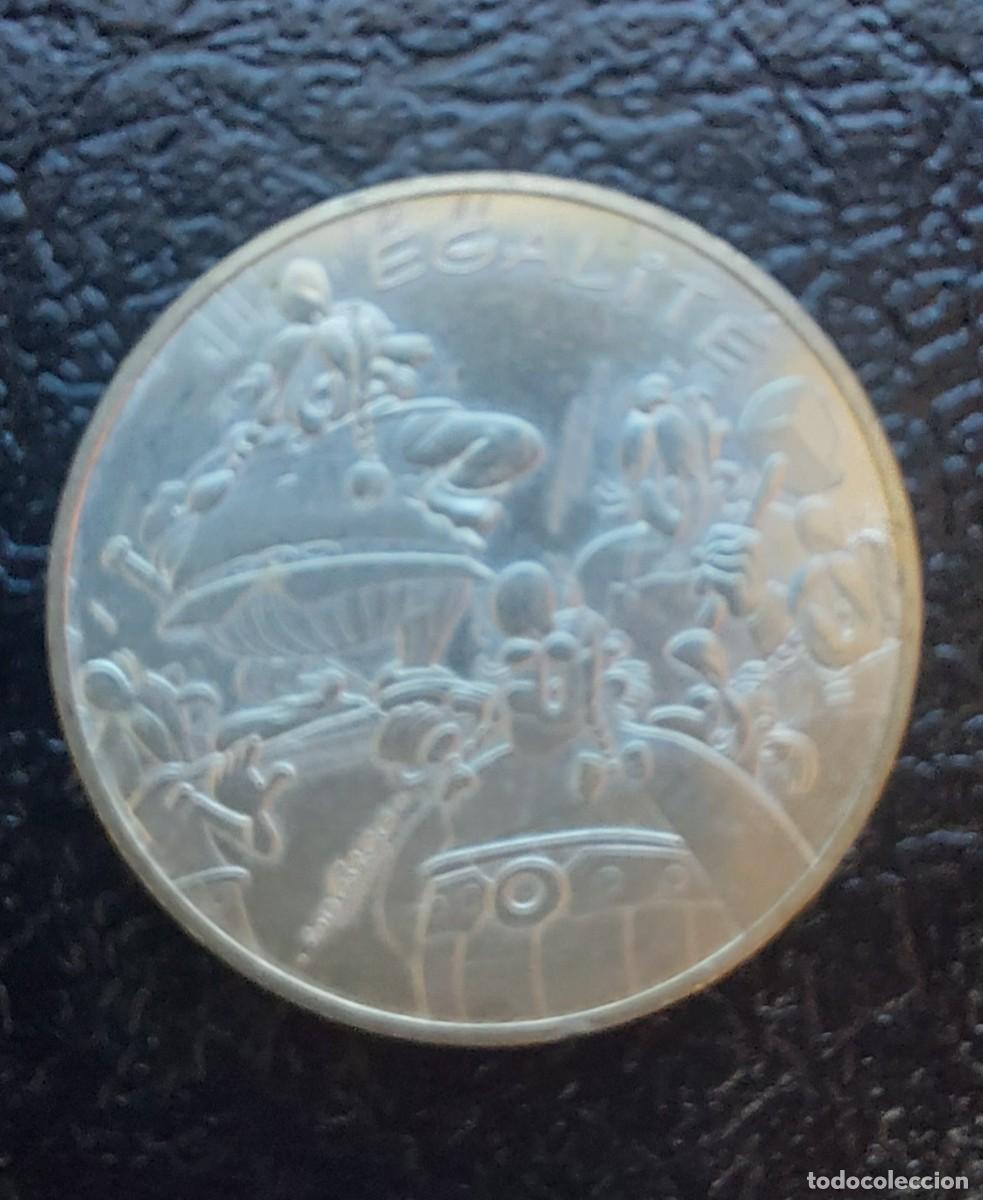 Euros: Moneda Asterix. 2015. 10 euros. Plata. - Foto 1