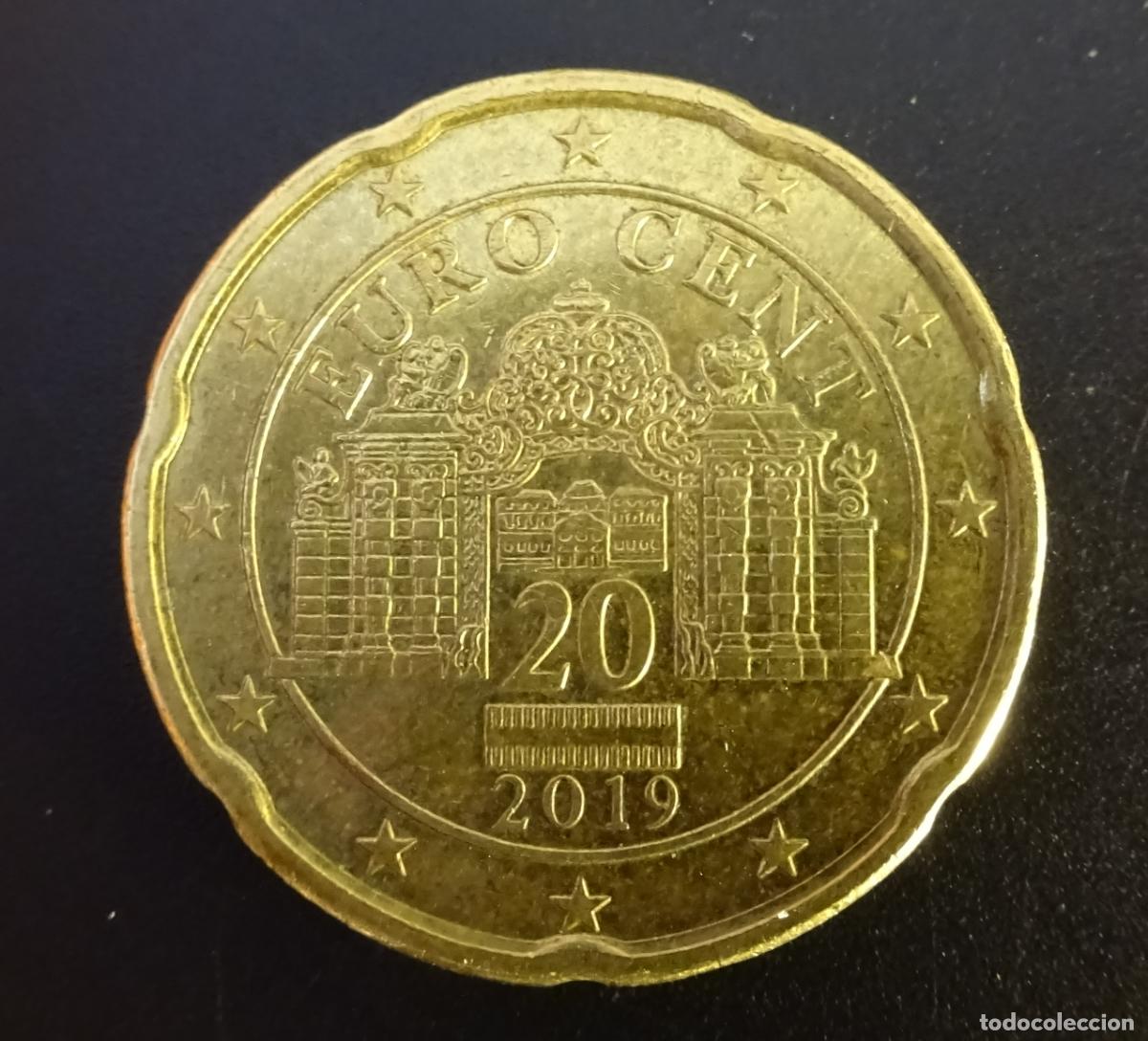 Euros: AUSTRIA 20 C&Eacute;NTIMOS DE EURO 2019 - Foto 1