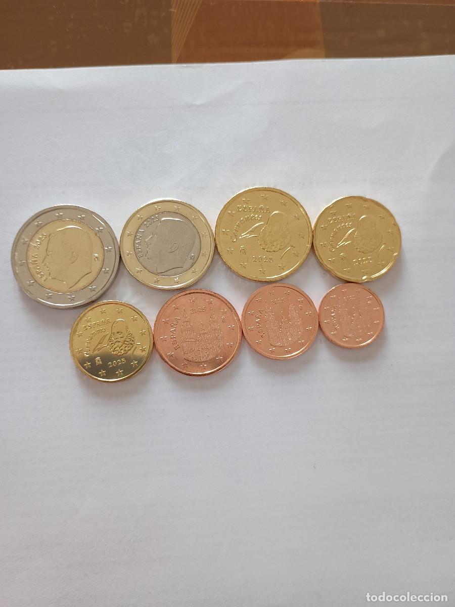 Euros: Espa&ntilde;a 2025 serie de 8 valores SC - Foto 1