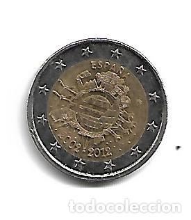 Euros: MONEDA DE 2 EUROS DE ESPA&Ntilde;A 2012 - Foto 1