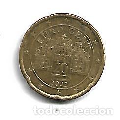 Euros: MONEDA DE 0,20 &euro; EUROS DE AUSTRIA 2002 - Foto 1